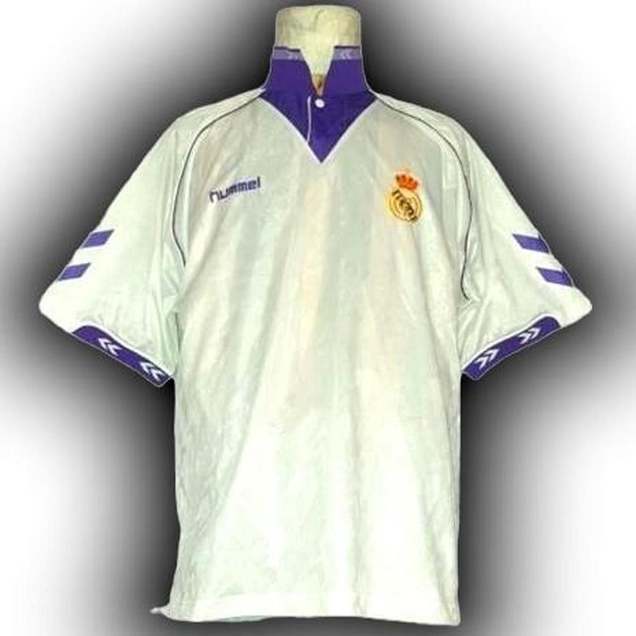 Real Madrid Spain 1992 1993 Home Shirt Jersey