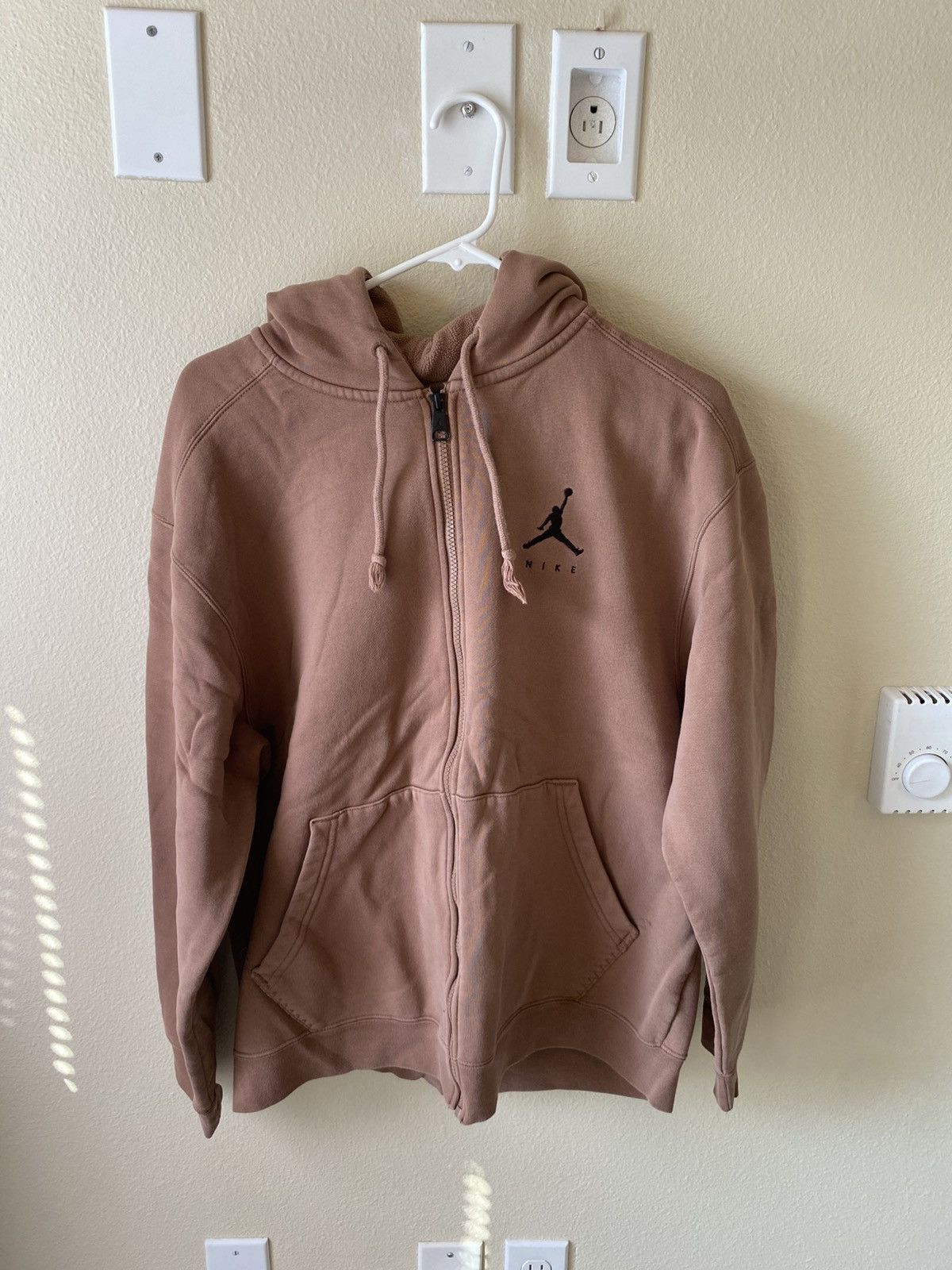 Jordan Brand Jordan Brand Winterized Archaeo Brown Fleece Zip-Up Hoodie Size US L / EU 52-54 / 3 - 1 Thumbnail