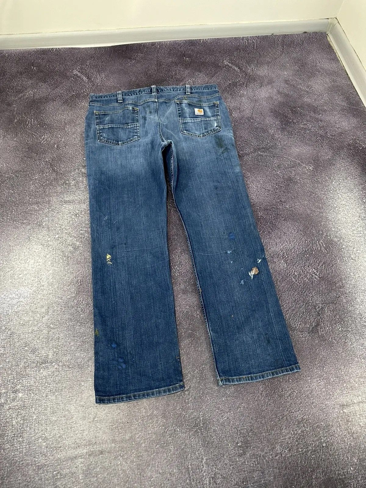 Carhartt × Vintage Vintage Carhartt Relaxed Fit Blue Denim American Hype Jeans Size US 38 / EU 54 - 3 Thumbnail