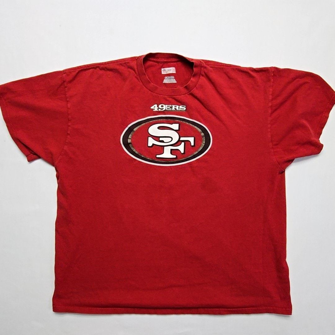 NFL 49ers Patrick Willis Shirt Red Mens 2XL NFL Football Tee Size US XXL / EU 58 / 5 - 1 Thumbnail