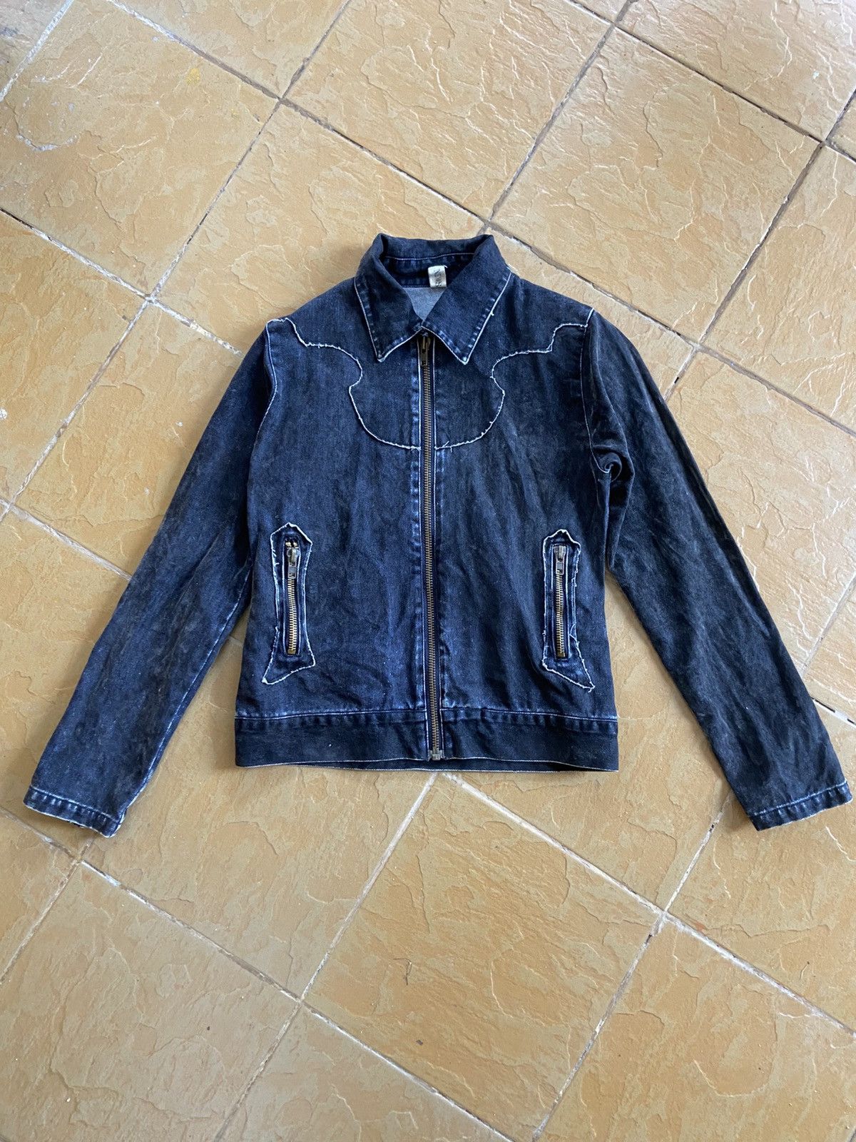 Japanese Brand Rare Dailly News cross Jacket Size S / US 4 / IT 40 - 1 Thumbnail