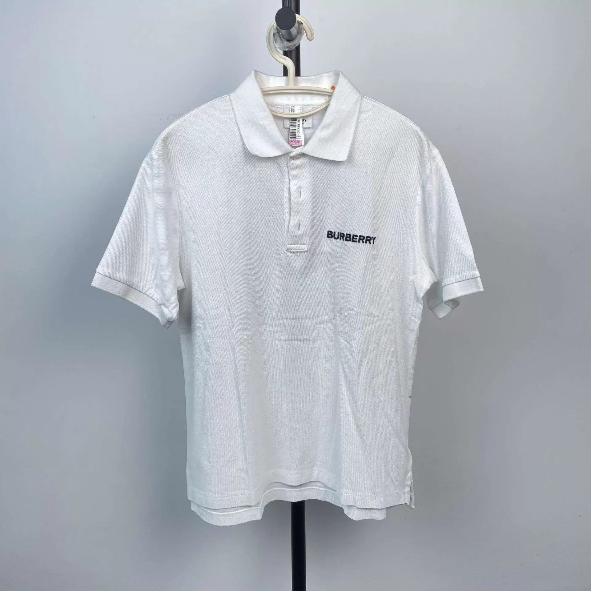 Burberry Burberry Logo White Short Sleeve T-Shirt XS Size US XS / EU 42 / 0 - 1 Thumbnail
