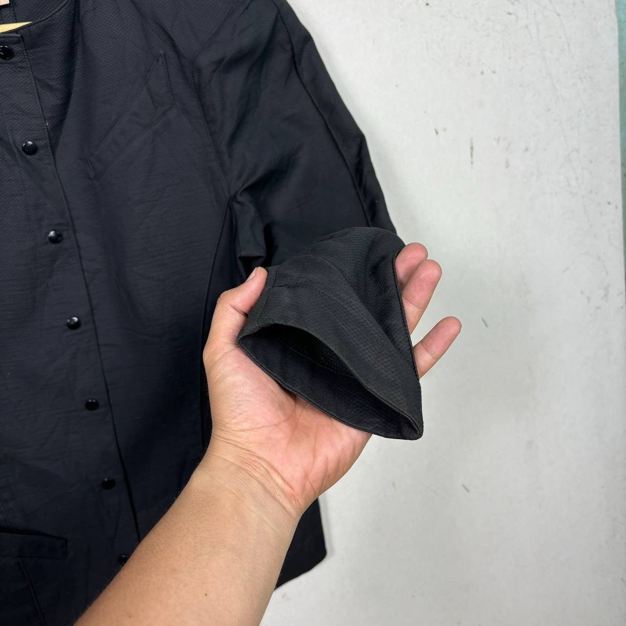 Thierry Mugler VTG Thierry Mugler Edition Black Cotton Structured Jacket Size S / US 4 / IT 40 - 5 Thumbnail