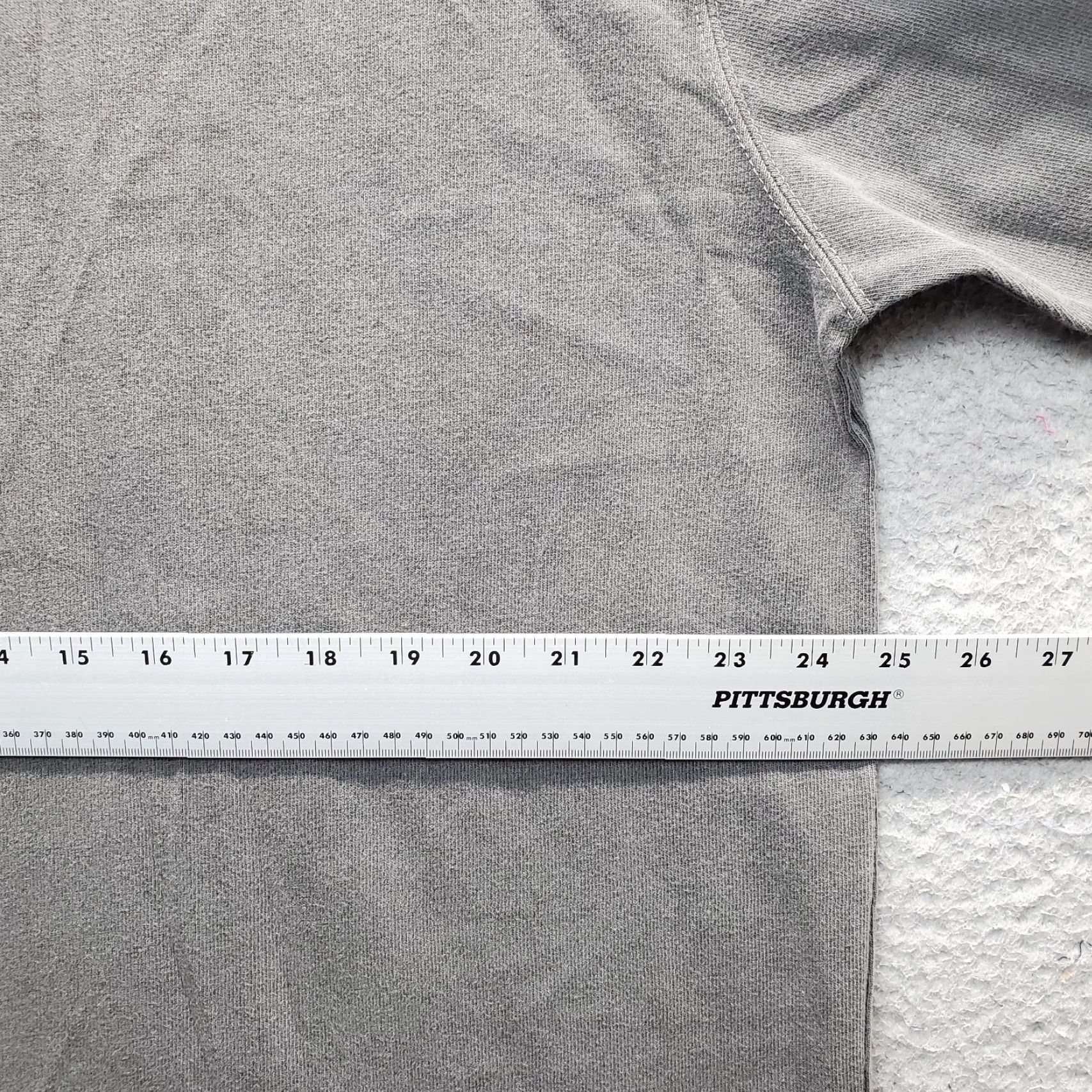 Tommy Hilfiger Tommy Hilfiger Mens XL Gray 1/4 Zip Pullover Shirt Long Sleeve Authentic Fit 100% Cotton Size US XL / EU 56 / 4 - 4 Thumbnail