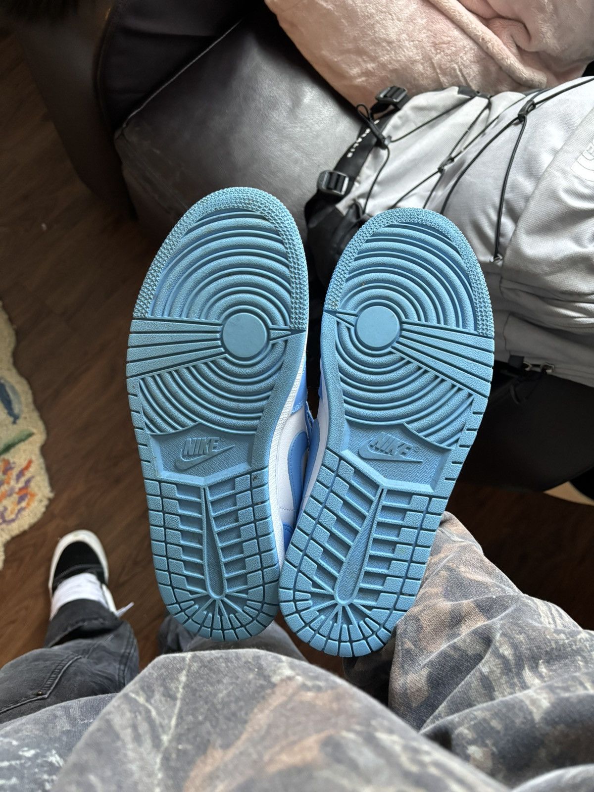 Jordan Brand × Nike UNC WMNS Air Jordan 1s Size US 9.5 / IT 39.5 - 10 Thumbnail