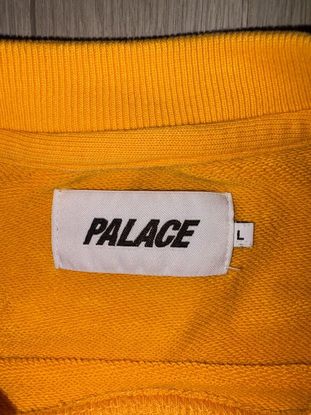 Palace Palace Sweatshirt L Cotton Gold Size US L / EU 52-54 / 3 - 7 Thumbnail