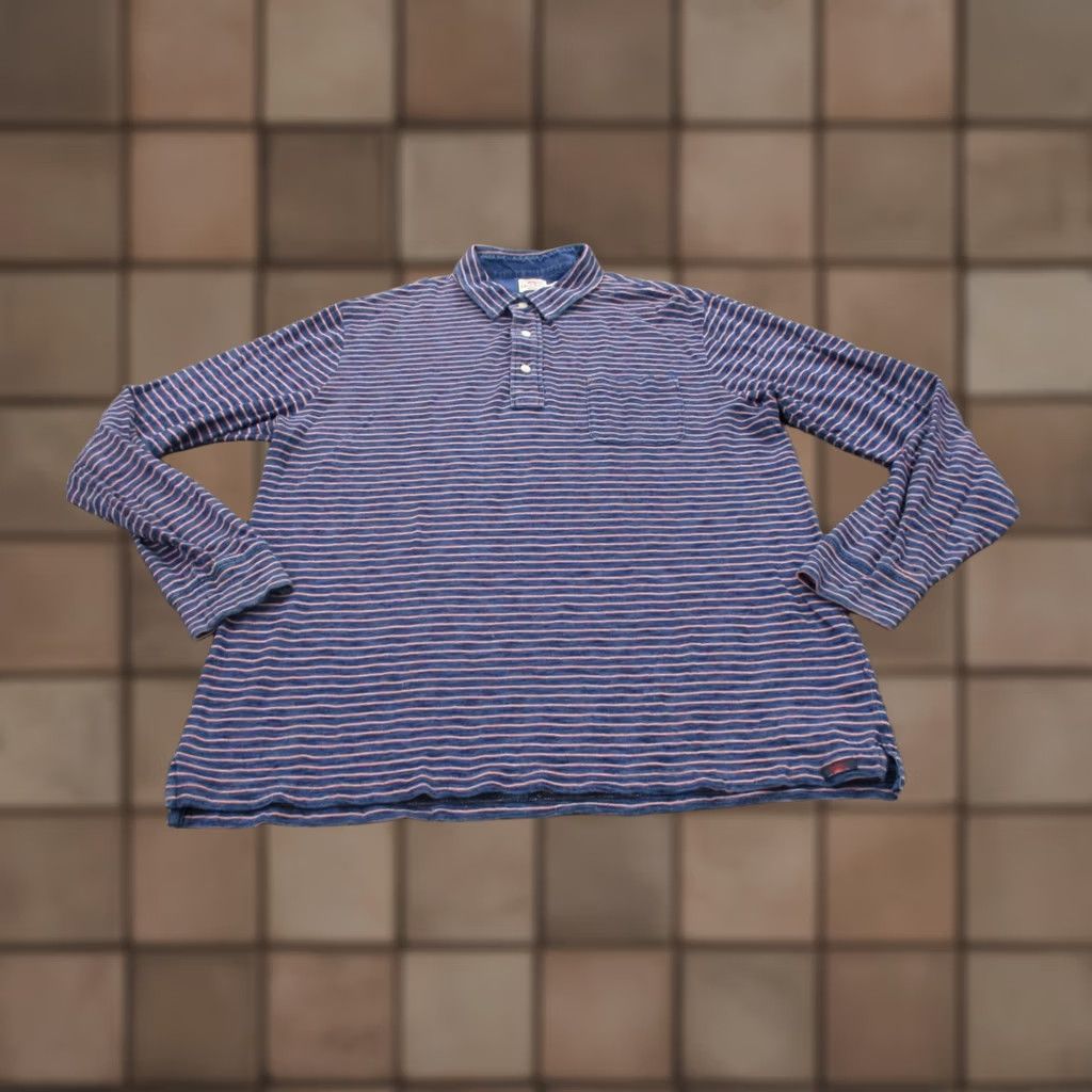 Faherty Faherty Polo Shirt Mens L Striped Golf Lightweight Work Outdoors Casual Business Size US L / EU 52-54 / 3 - 1 Thumbnail