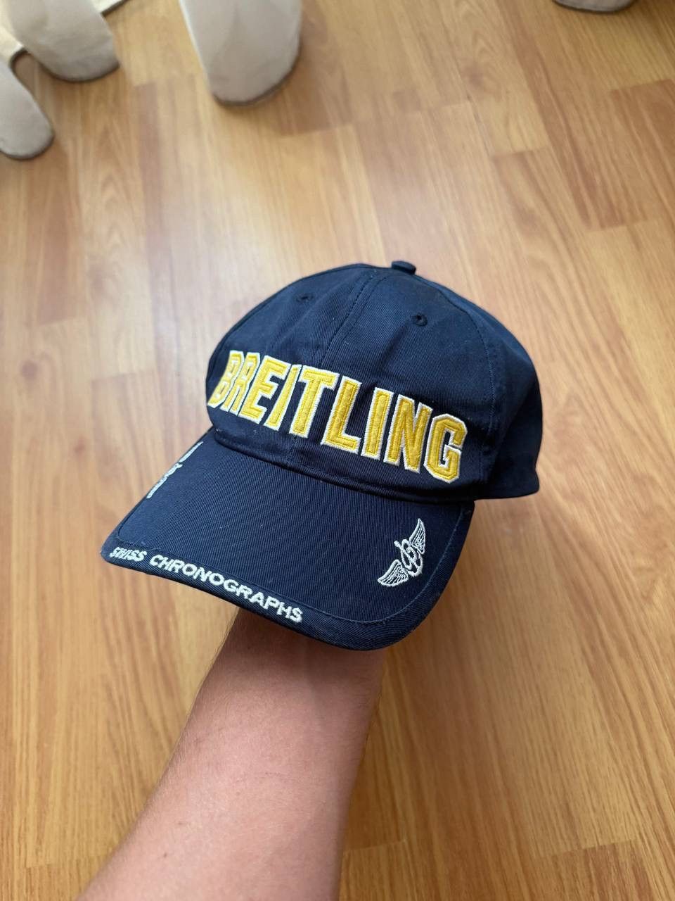 Breitling Vintage Breitling Cap Hat Rolex Cartier Racing Omega Size ONE SIZE - 1 Thumbnail
