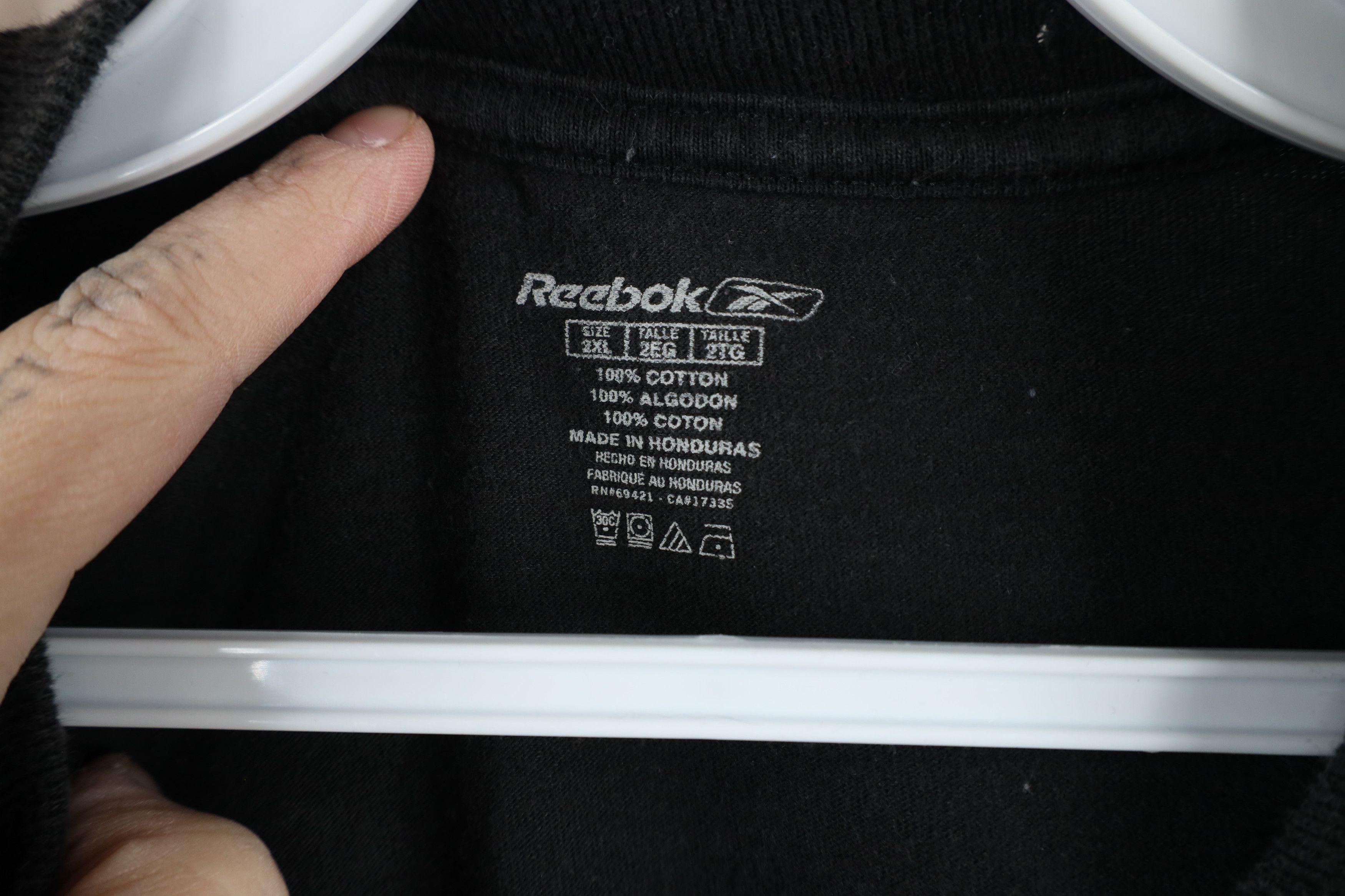 Reebok × Vintage Vintage Reebok Champs Pittsburgh Steelers Football T-Shirt Size US XXL / EU 58 / 5 - 6 Thumbnail