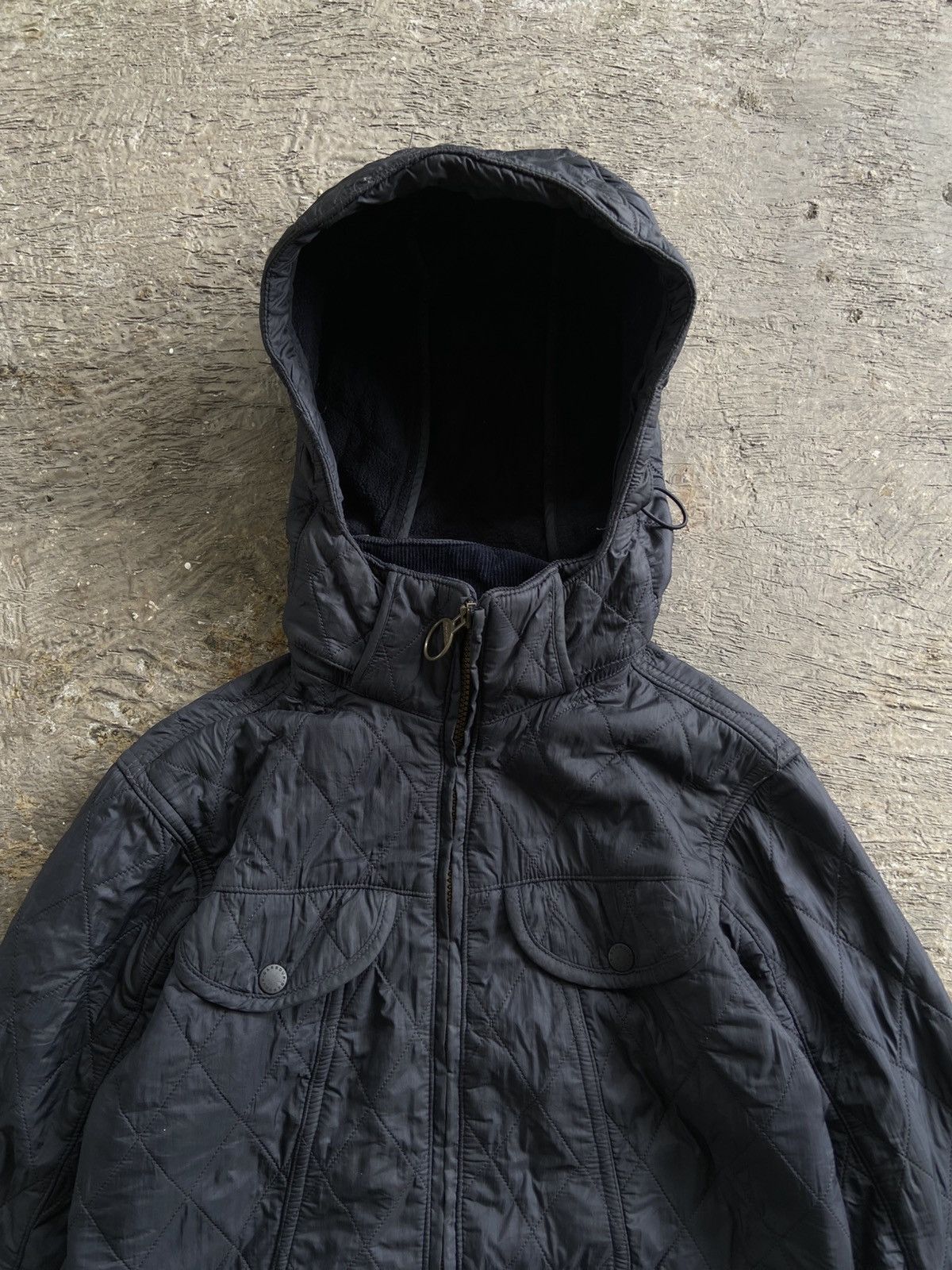 Barbour 1990s Barbour - Grace Polar Quilted Jacket Size M / US 6-8 / IT 42-44 - 3 Thumbnail