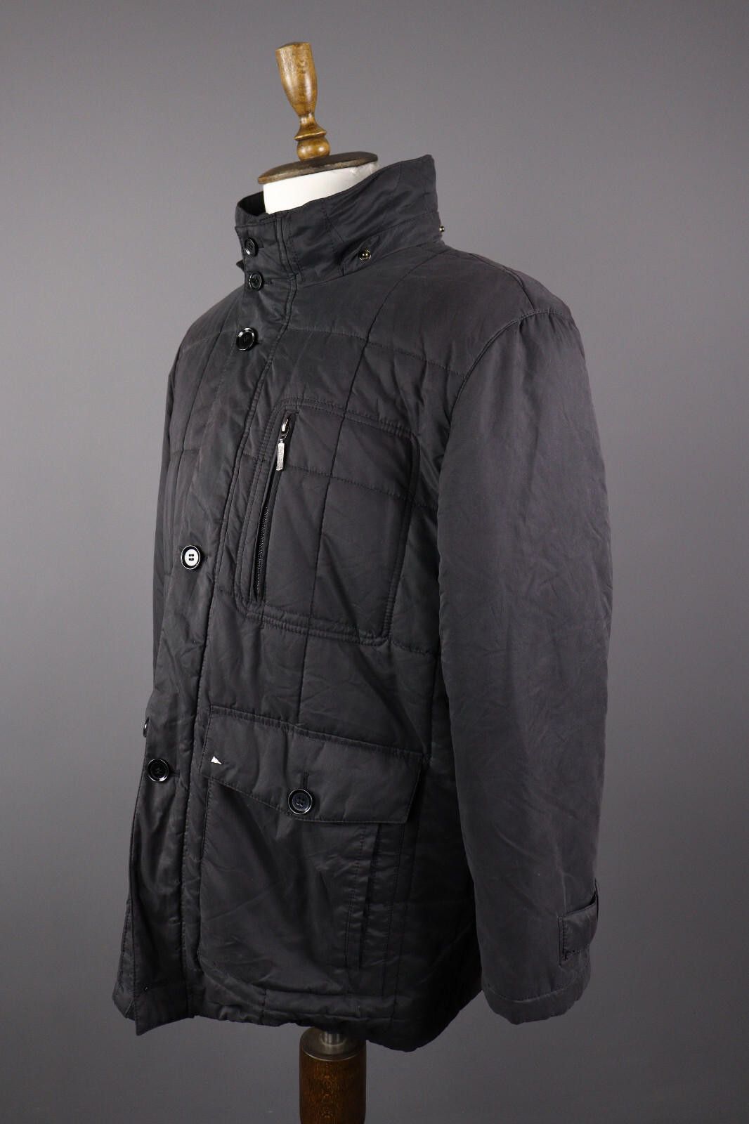 Paul Smith Paul Smith Black Full Zip Cargo Quilted Jacket Size 25 Size US M / EU 48-50 / 2 - 5 Thumbnail