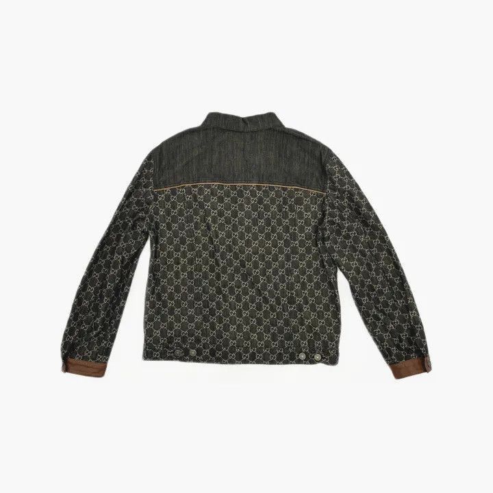 Gucci Gucci Logo Denim Jacket for Men-2507 Size US L / EU 52-54 / 3 - 2 Thumbnail