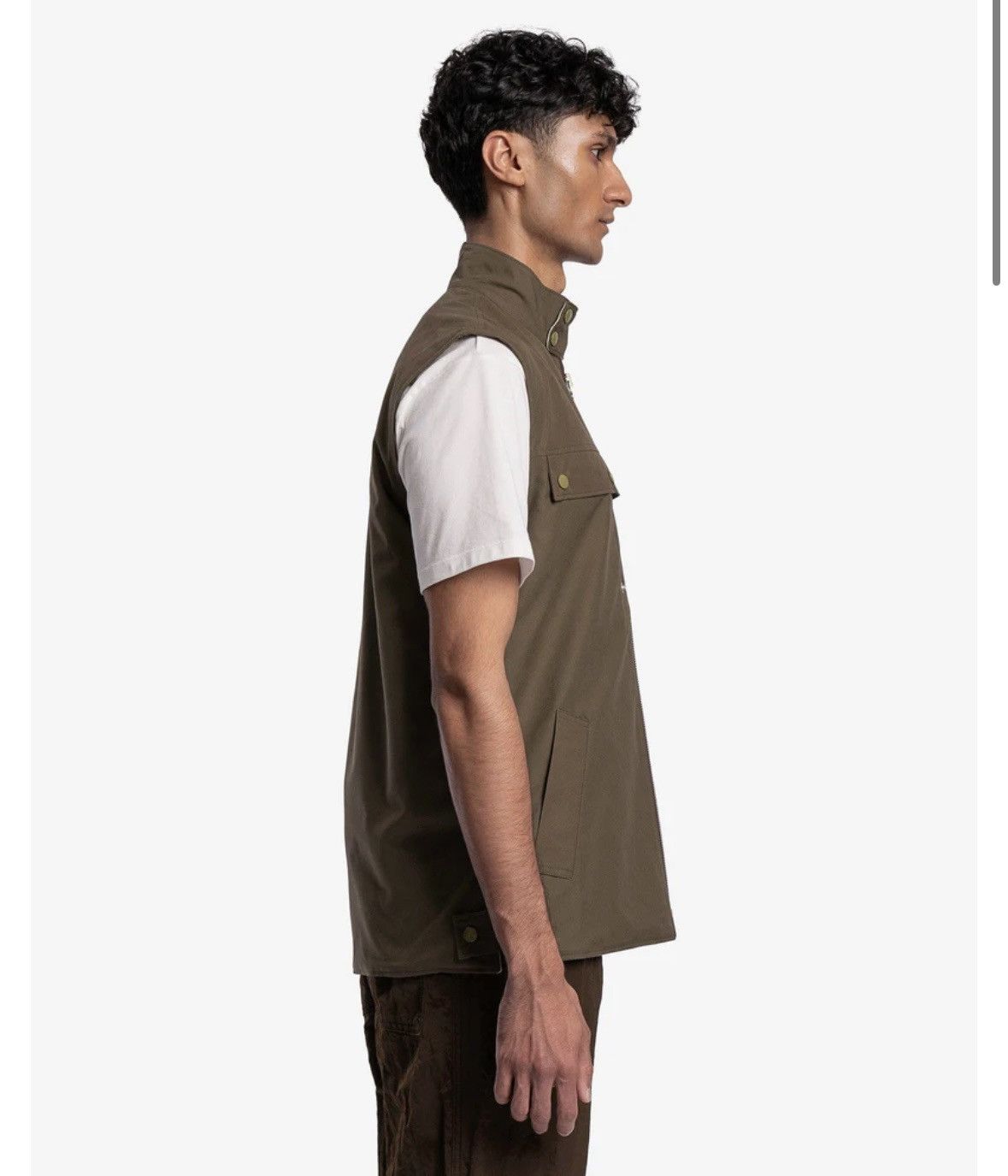 3MAN 3MAN SS23 Utility Vest in Olive Size US M / EU 48-50 / 2 - 16 Thumbnail
