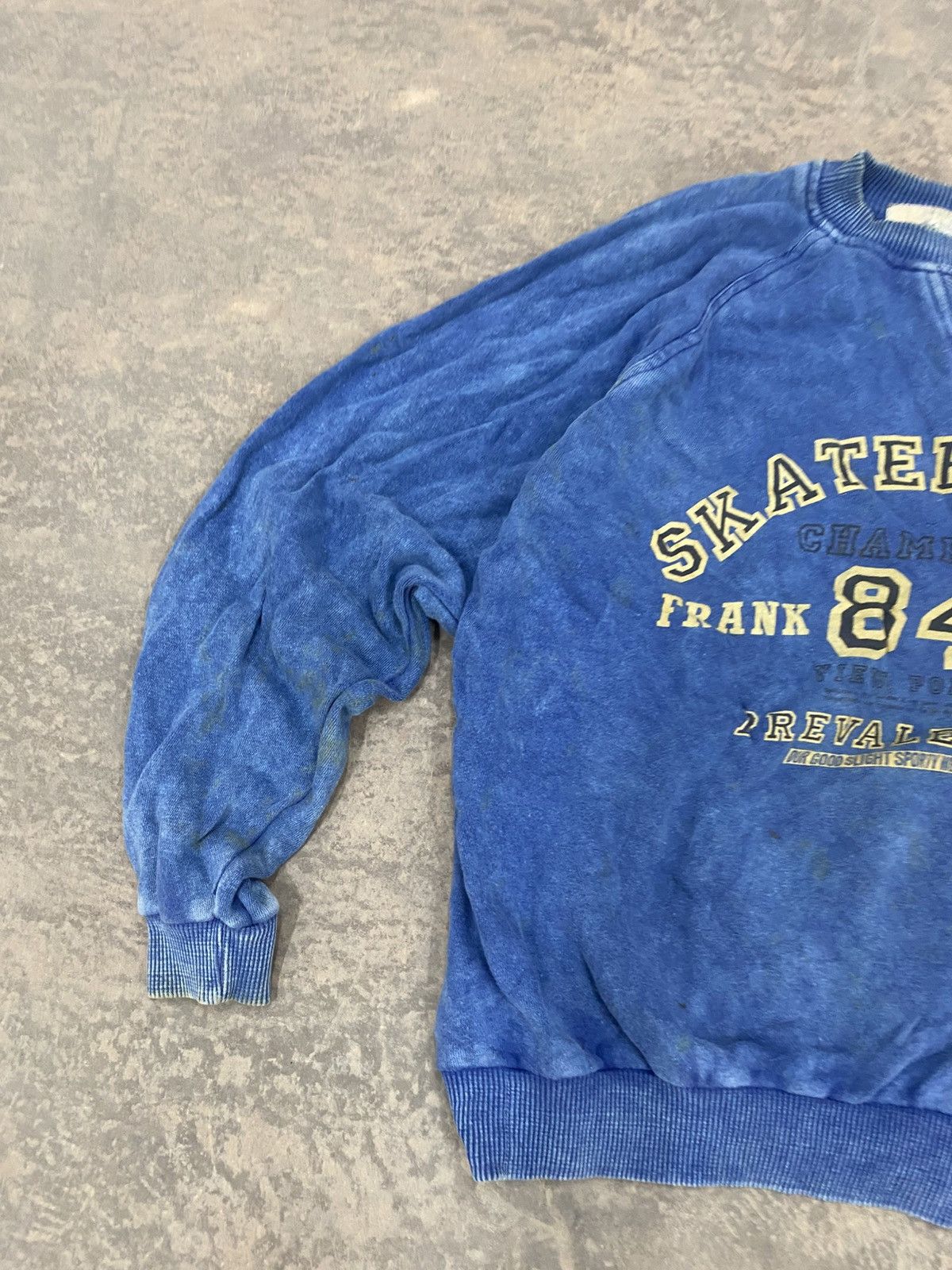 Vintage 1980s -Vintage Skateboard Dirty Sweatshirt Size US M / EU 48-50 / 2 - 5 Thumbnail
