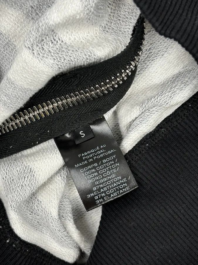 Balmain Balmain Black & White USA Flag Contemporary Zip Sweater Size US M / EU 48-50 / 2 - 11 Thumbnail
