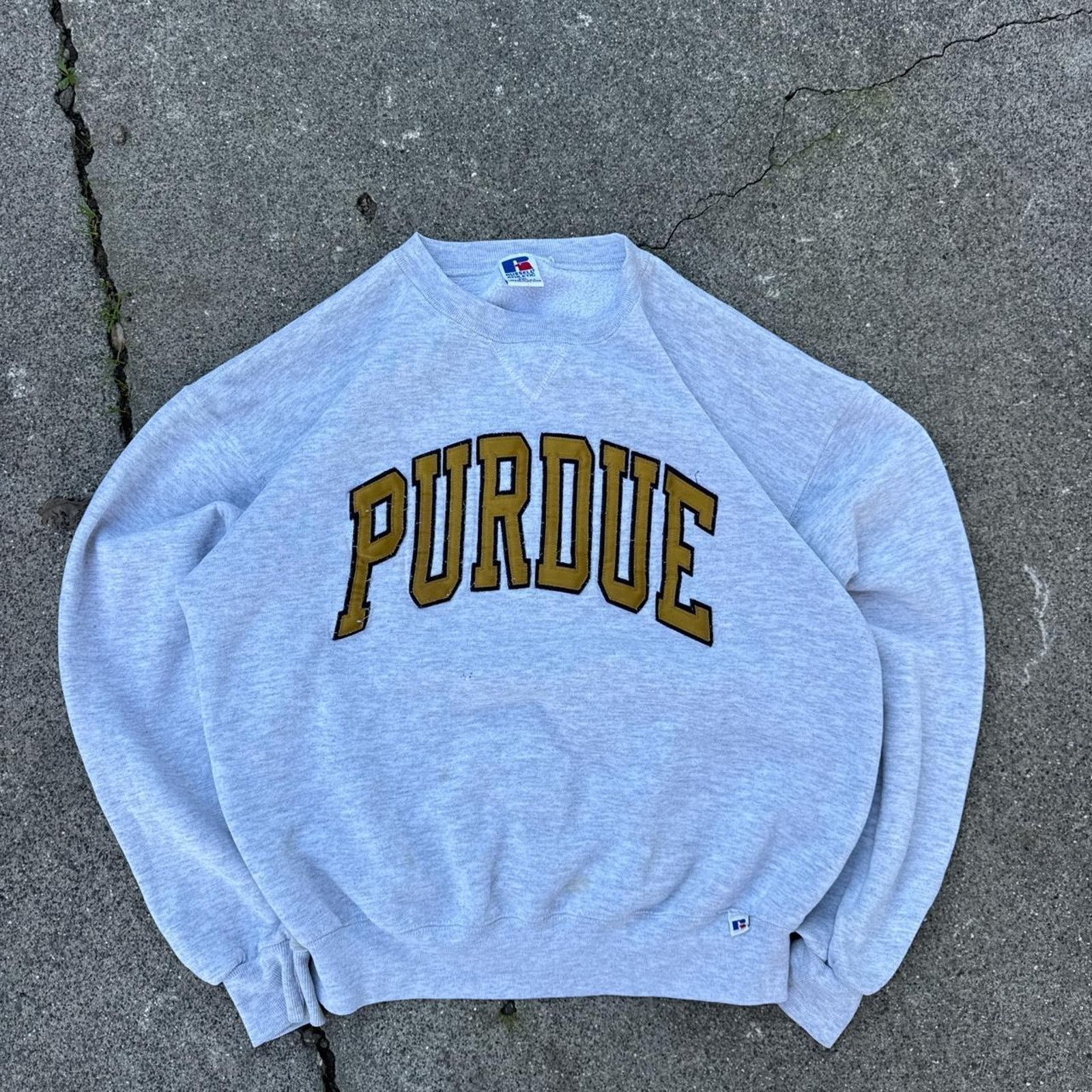 Russell Athletic Vintage Russell Athletic Purdue University Crewneck –Sz XXL Size US XXL / EU 58 / 5 - 1 Thumbnail