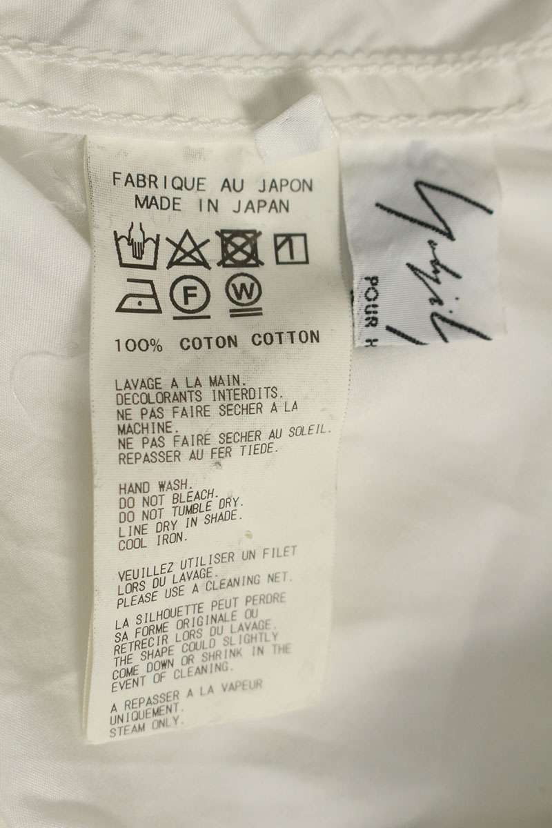Yohji Yamamoto YOHJI YAMAMOTO POUR HOMME Ring-stitched long-sleeved shirt Size US S / EU 44-46 / 1 - 3 Thumbnail