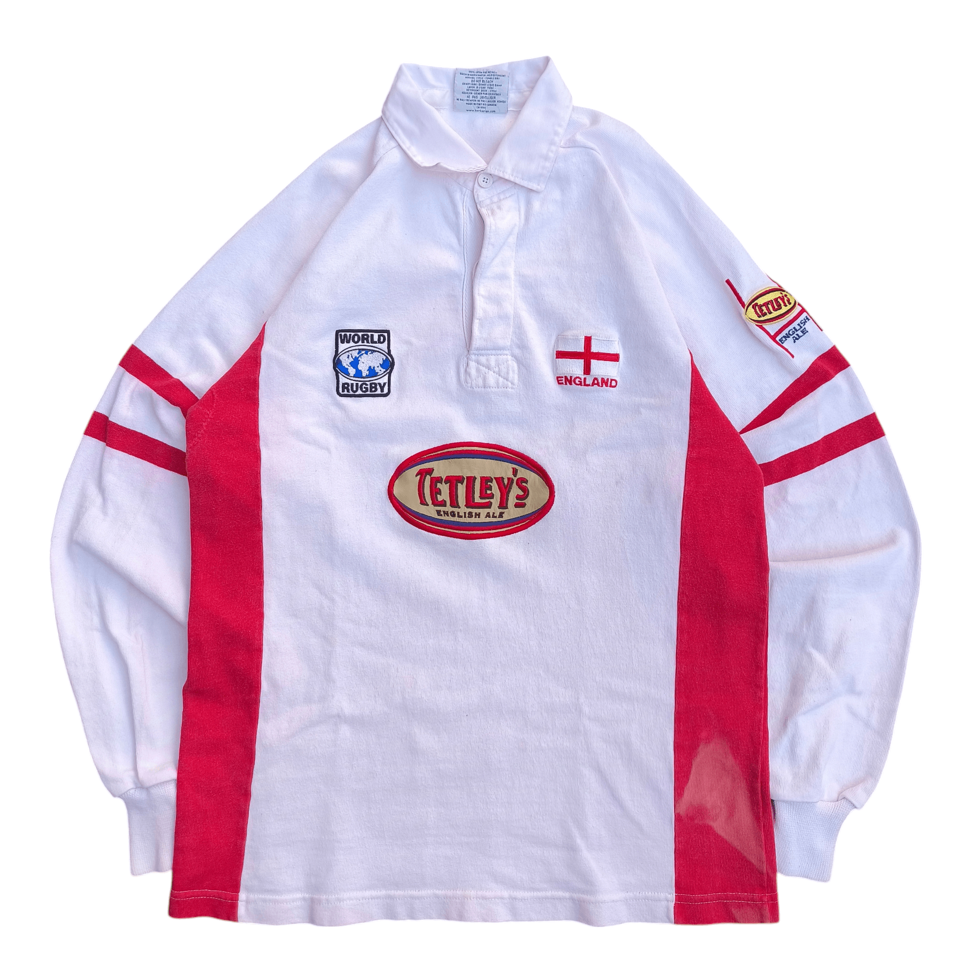 Barbarian x tetlesy rugby shirt