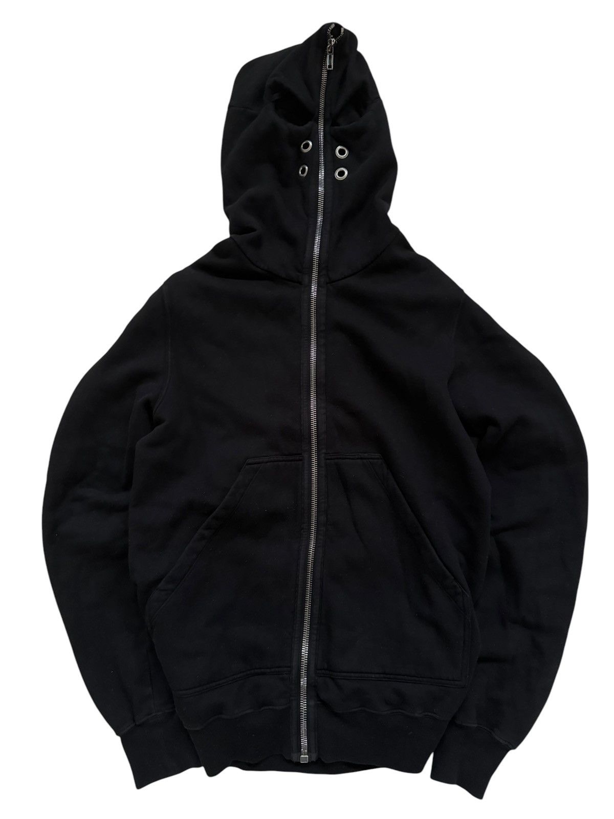 DRKSHDW | GIMP ZIP-UP HOODIE BLACK ジップアップ Gimp Hoodie | GATE