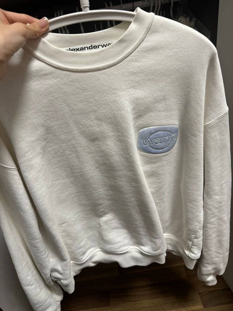 Alexander Wang Alexander Wang White Sweatshirt S Size S / US 4 / IT 40 - 1 Thumbnail