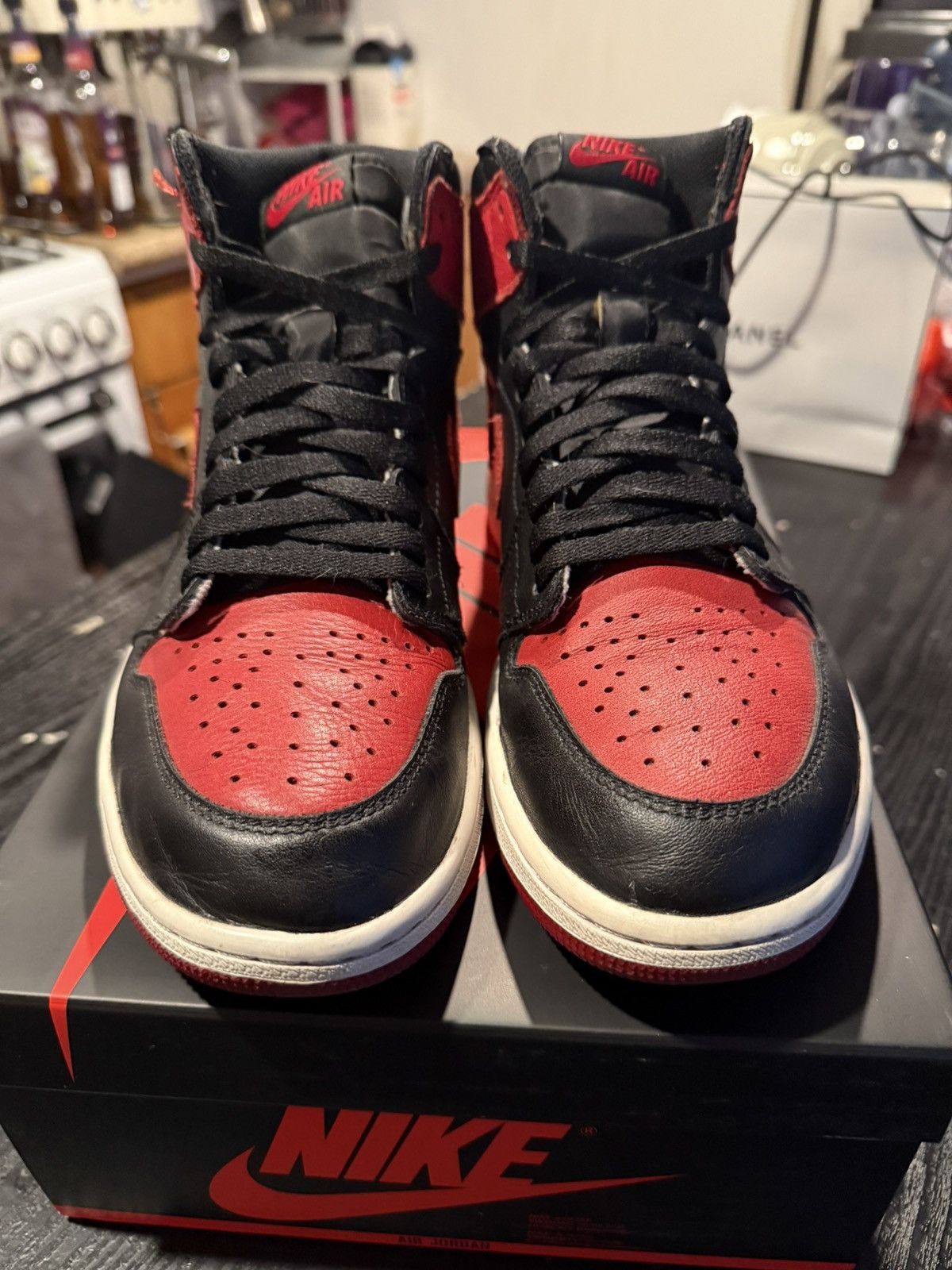 Jordan Brand 2016 Bred Jordan 1’s “Banned” Size US 10 / EU 43 - 1 Thumbnail