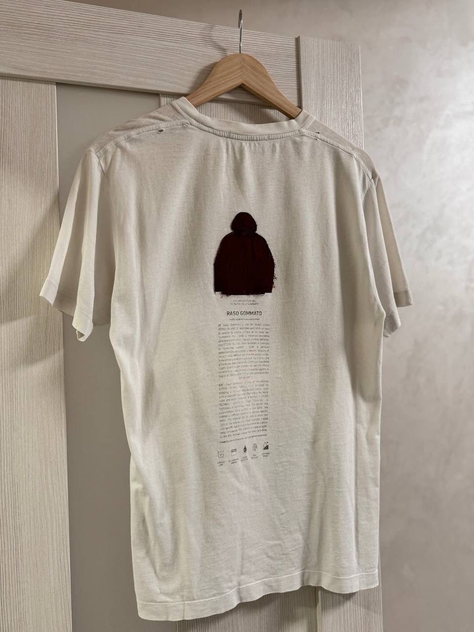 Stone Island × Vintage Vintage T-shirt Stone Island Archivo Raso Gammato faded Size US S / EU 44-46 / 1 - 2 Thumbnail
