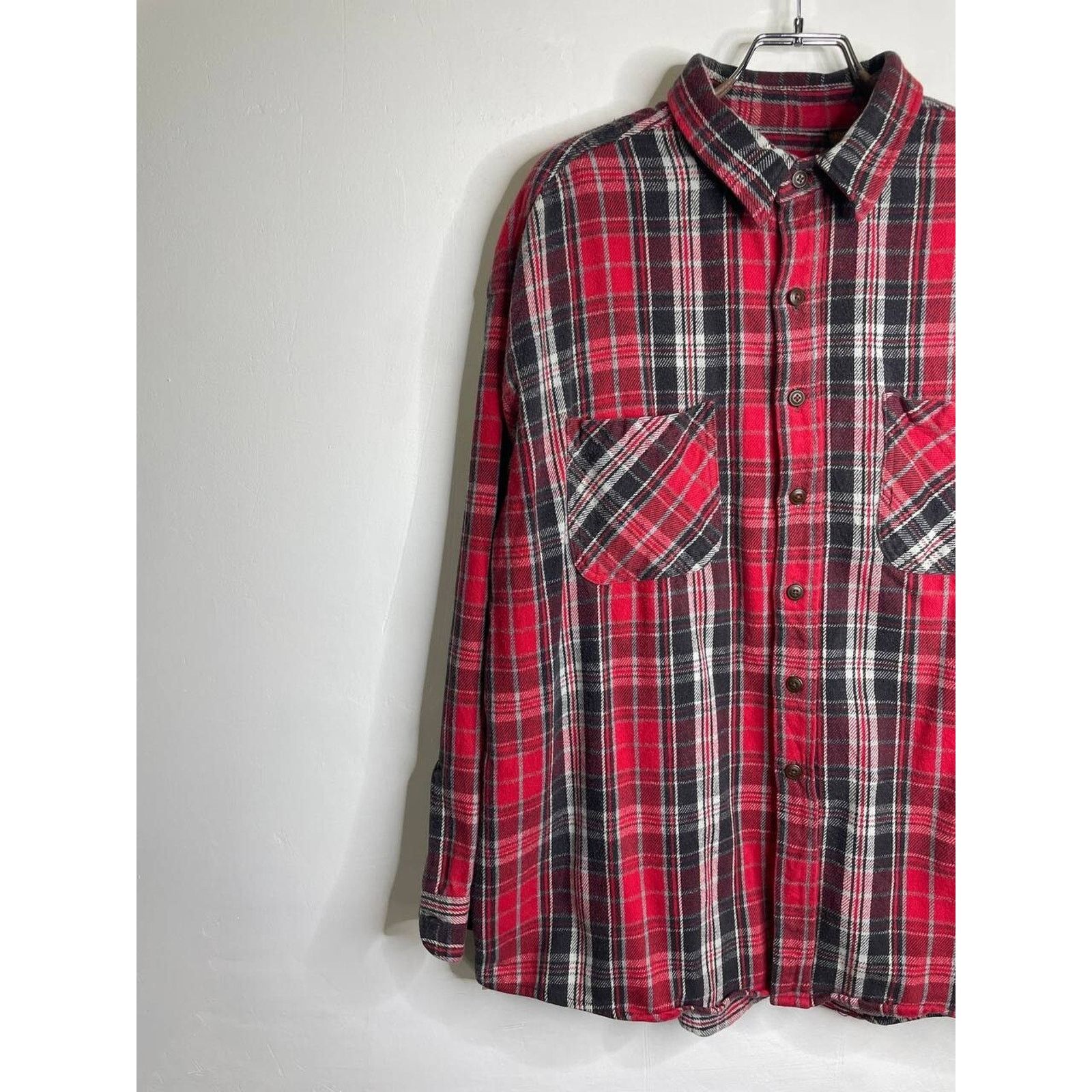 St. Johns Bay Vintage St. John’s Bay Flannel Shirt Red Plaid Size 2XL Size US XXL / EU 58 / 5 - 4 Thumbnail