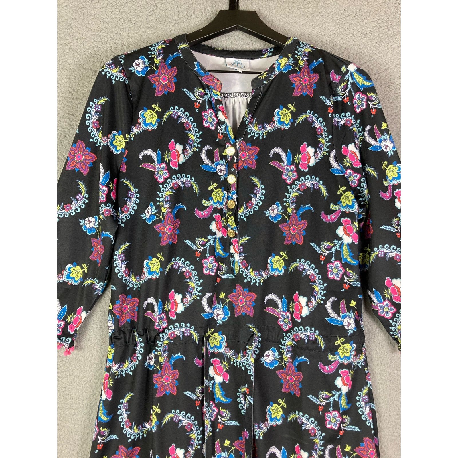 Other Tracy Negoshian Dress Size Medium Womens Boho 3/4 Sleeves Size M / US 6-8 / IT 42-44 - 5 Thumbnail