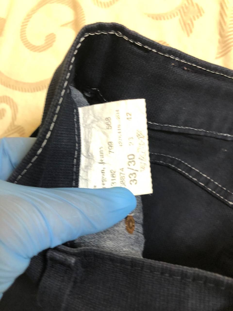 Mustang Vintage Mustang Straight Leg Jeans Oregon Faded Rare Size US 33 - 3 Thumbnail
