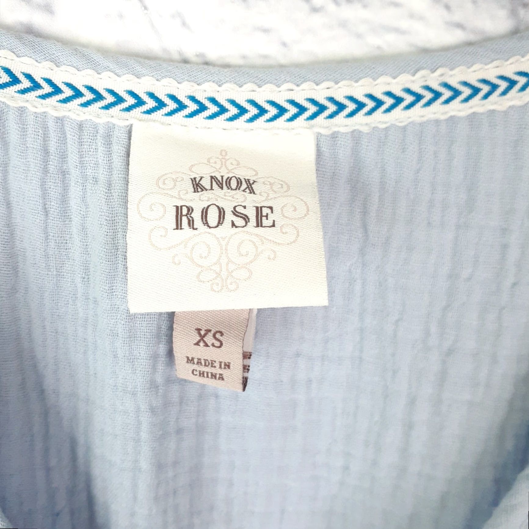 Vintage VINTAGE Knox Rose Dress Short Sleeve XS V-Neck Purple Cotton Stretch Waist Flowy Womens Size 26" / US 2 / IT 38 - 7 Thumbnail
