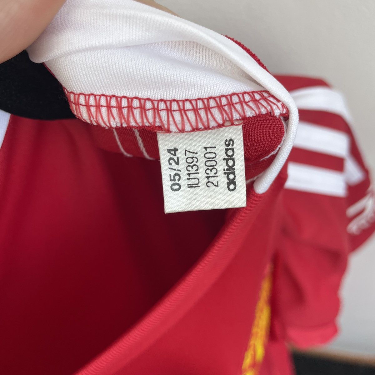 Adidas Manchester United Home Men’s Adidas Jersey Shirt 2024/2025 Size US XXL / EU 58 / 5 - 7 Thumbnail