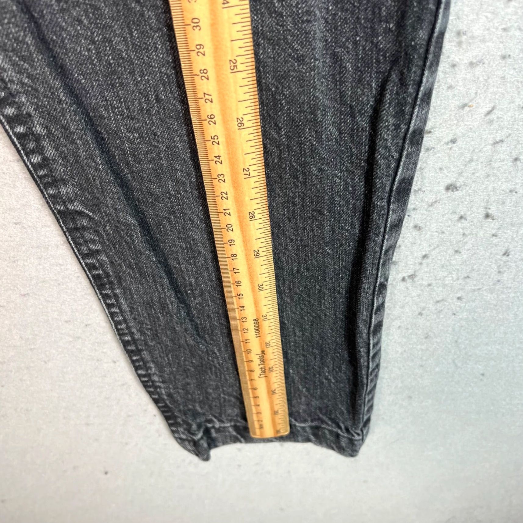 Rachel Comey VINTAGE Rachel Comey Jeans Tapered High Waist Black Denim 28 Adult Women 28" Inseam 27" NYC Made in USA Black Womens Jeans Size 28" / US 6 / IT 42 - 5 Thumbnail