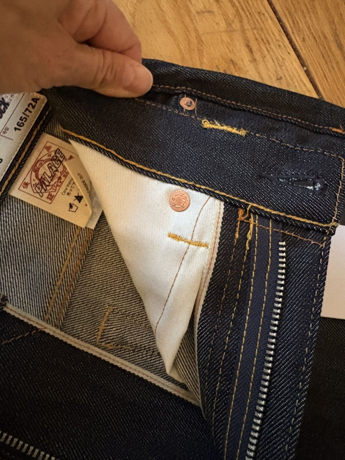 Evisu × Palace PALACE EVISU P90 BAGGY JEAN INDIGO Size US 28 / EU 44 - 7 Thumbnail