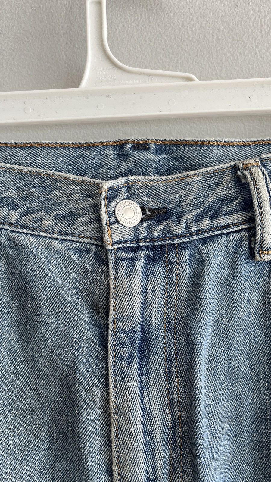 Levi's Levi’s 550 Oil Stained Denim Size US 36 / EU 52 - 2 Thumbnail