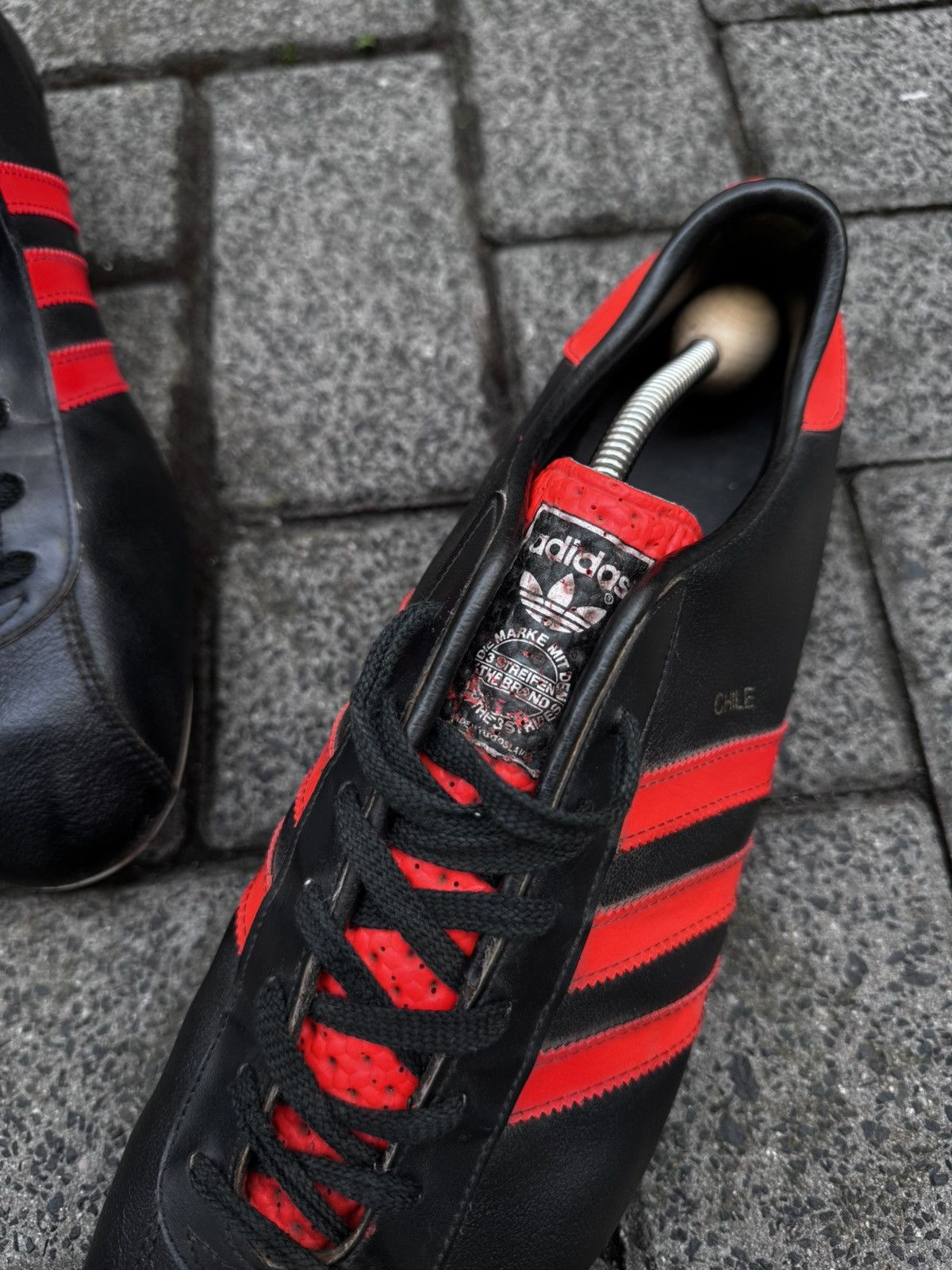 Adidas × Vintage Vintage Rare Adidas CHILLE Football Boots made in Yugoslavia Size US 11.5 / EU 44-45 - 4 Thumbnail