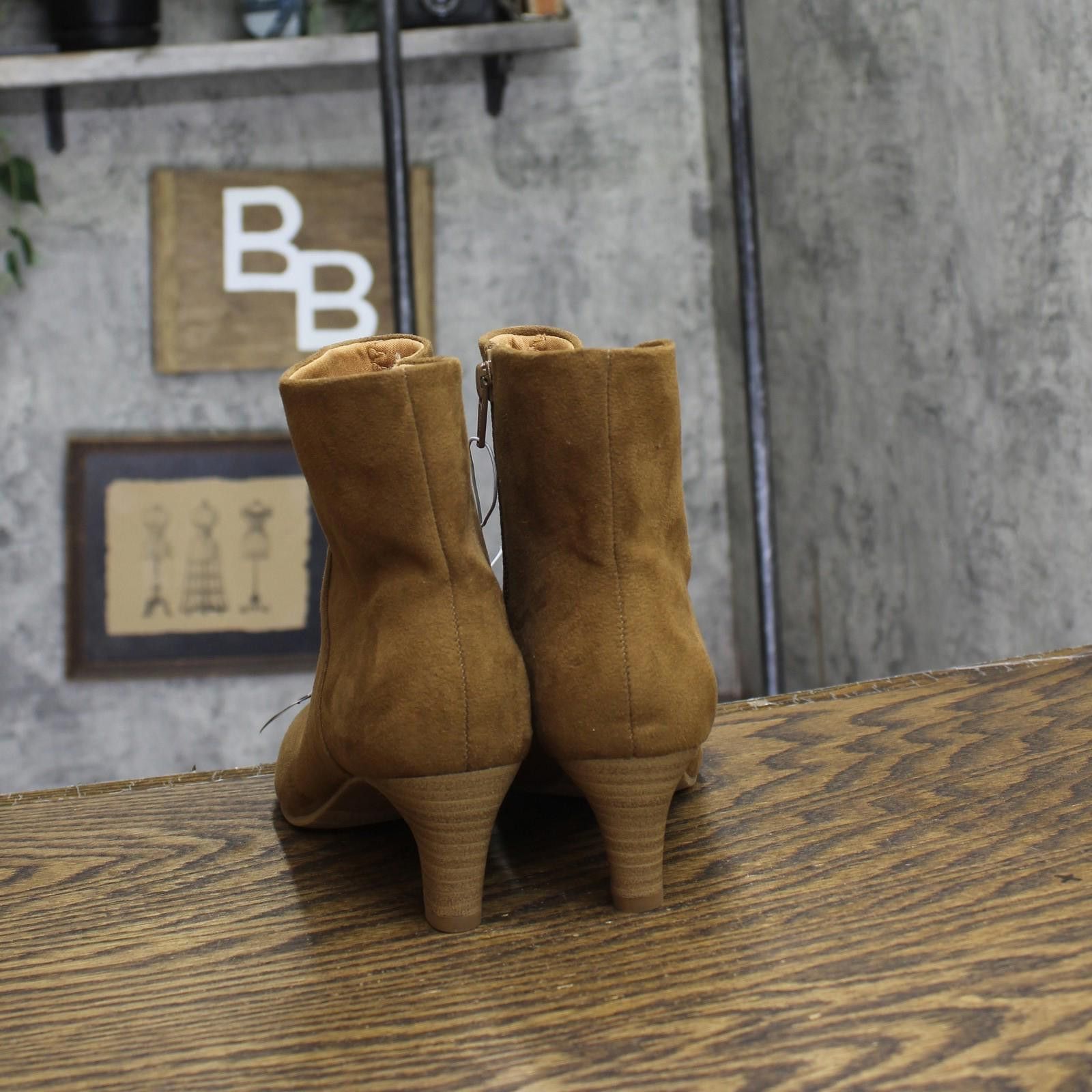 Other Universal Thread Frances Ankle Boots 88744362 Brown 6m Size US 6 / IT 36 - 4 Thumbnail