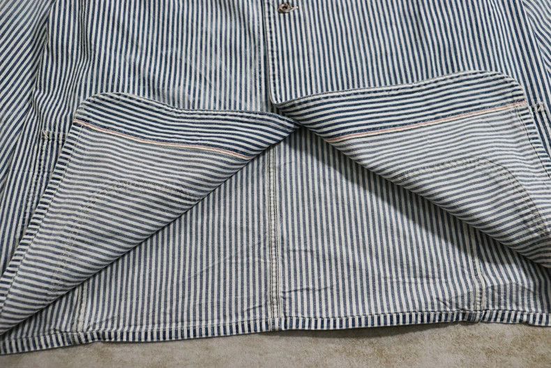 Visvim visvim22SS SS COVERALL HICKORY DRY jacket 2503-Nextarrow Size US L / EU 52-54 / 3 - 6 Thumbnail