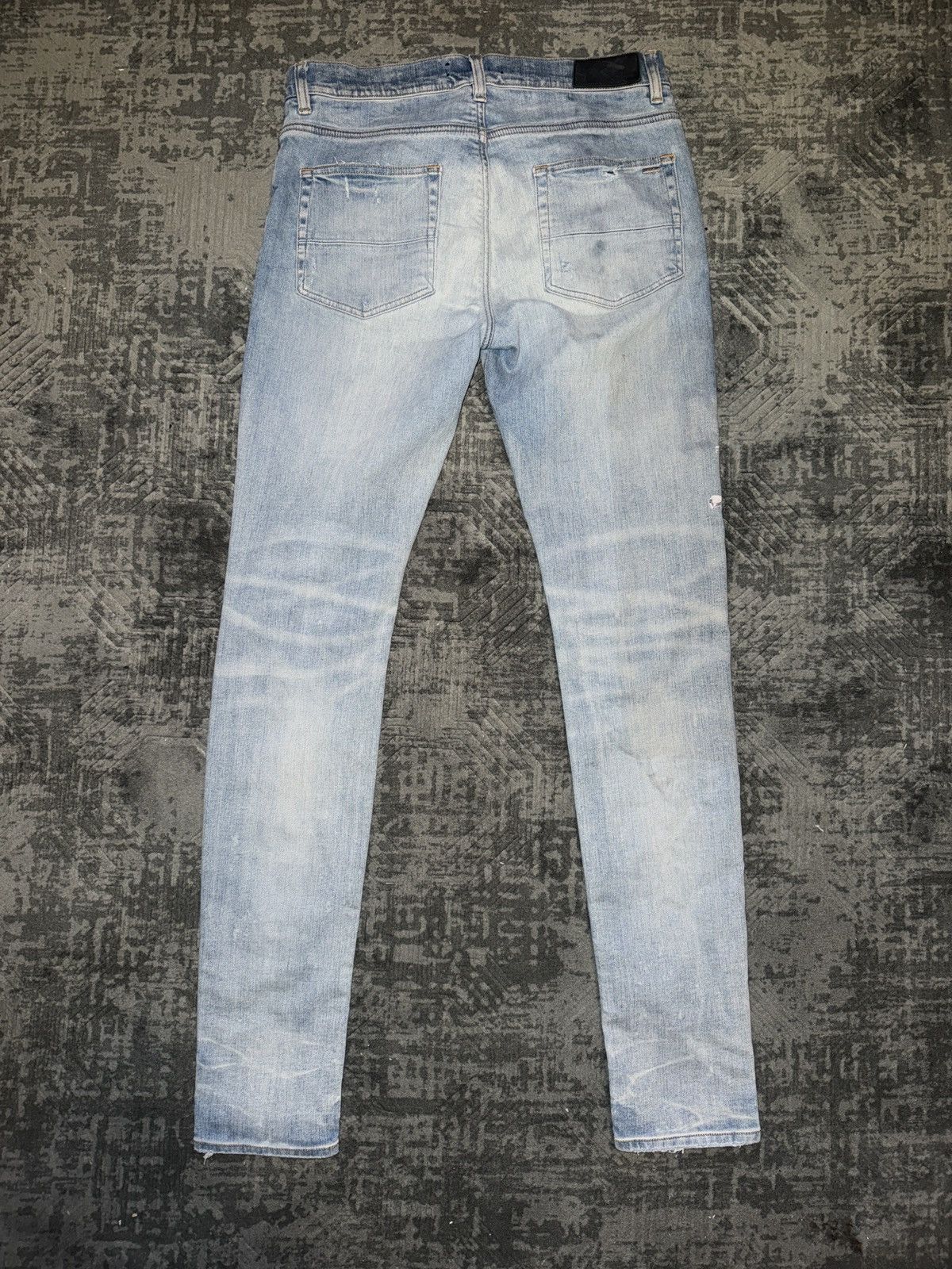 Amiri Light blue amiri jeans skinny Size US 33 - 7 Thumbnail