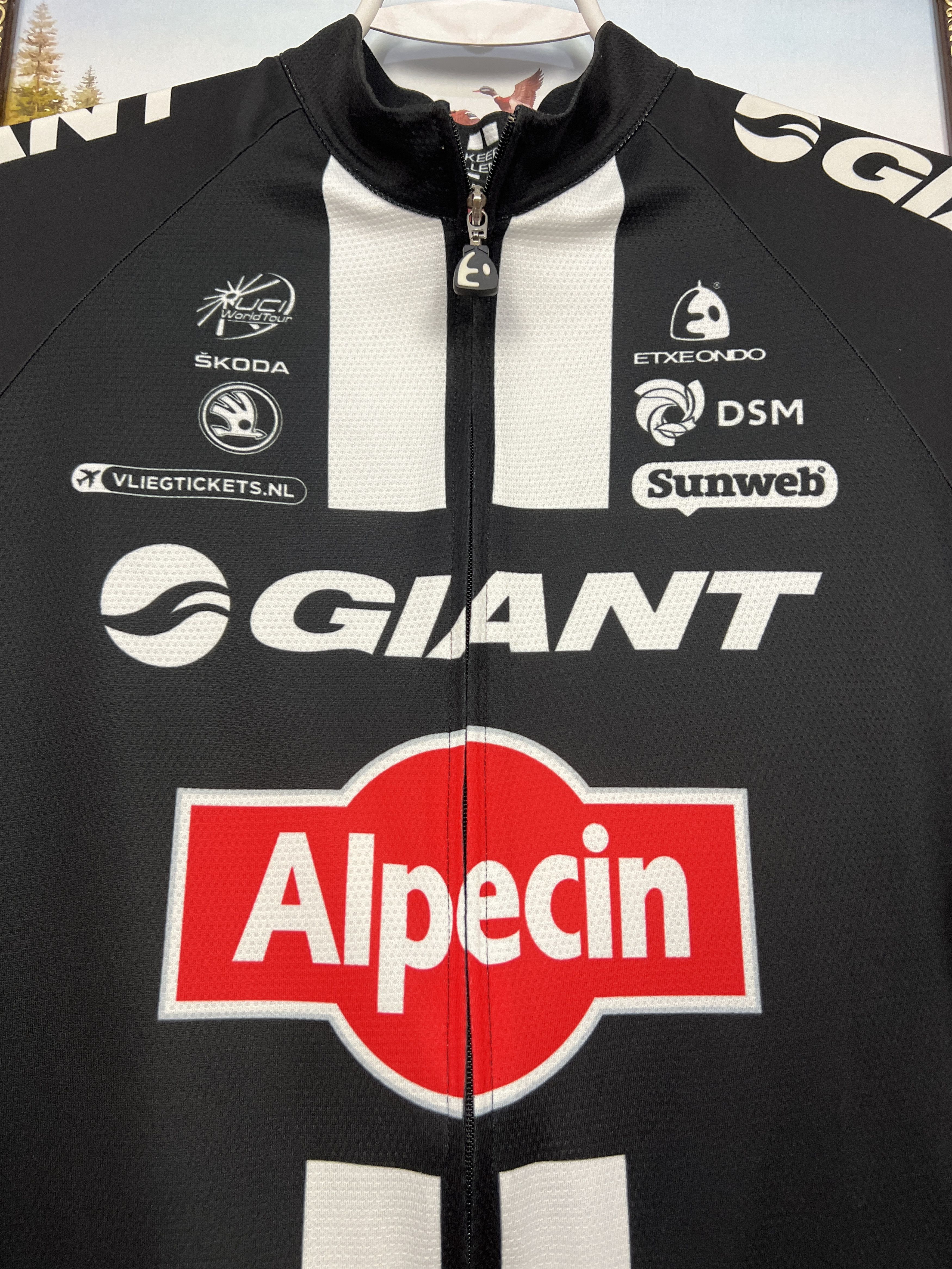 Giant Team Giant Alpecin Etxeondo Cycling Shirt Jersey Cycling Size US XL / EU 56 / 4 - 3 Thumbnail