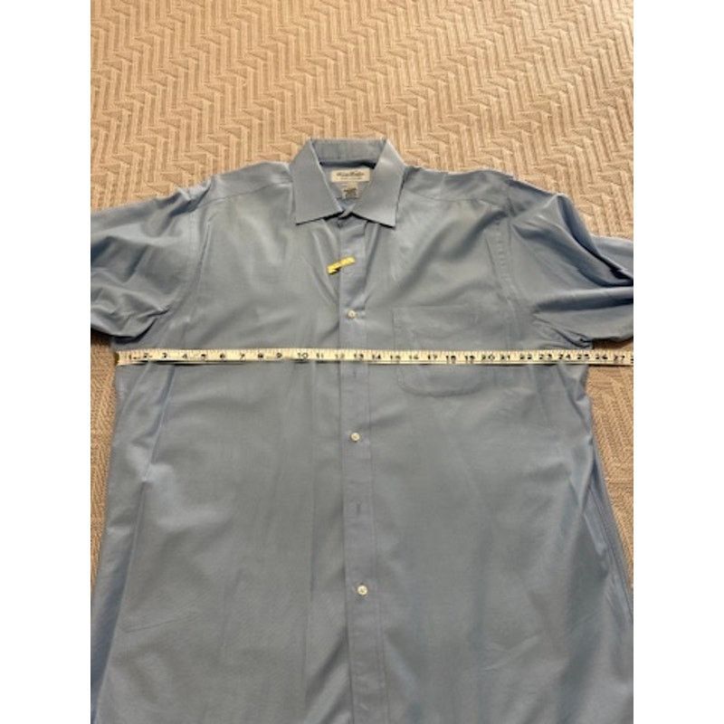 Brooks Brothers Brooks Brothers blue textured button down size 16.5 Size US L / EU 52-54 / 3 - 5 Thumbnail