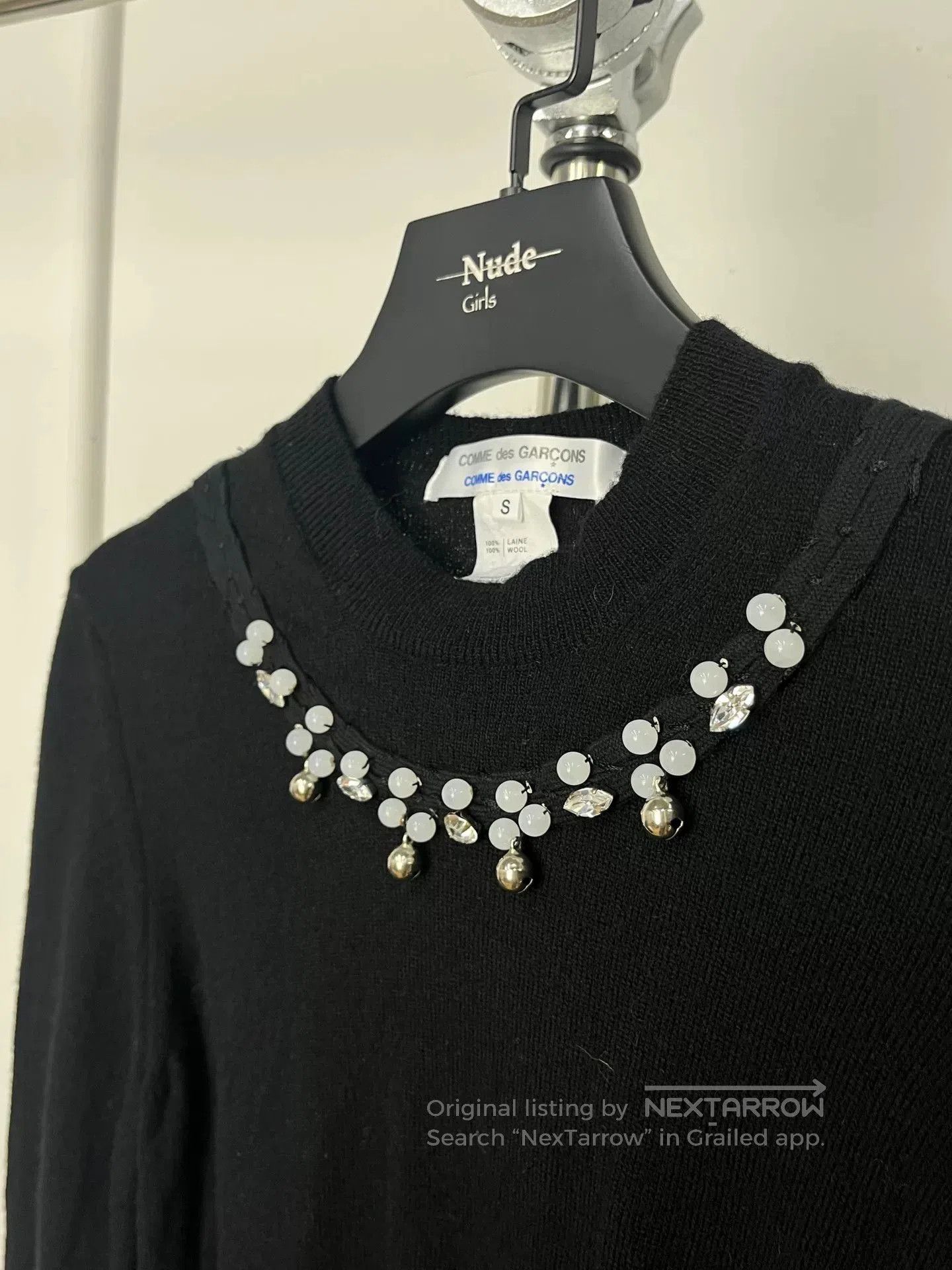 Comme des Garcons Comme des Garçons Knit Sweater with Bells. Size S / US 4 / IT 40 - 3 Thumbnail