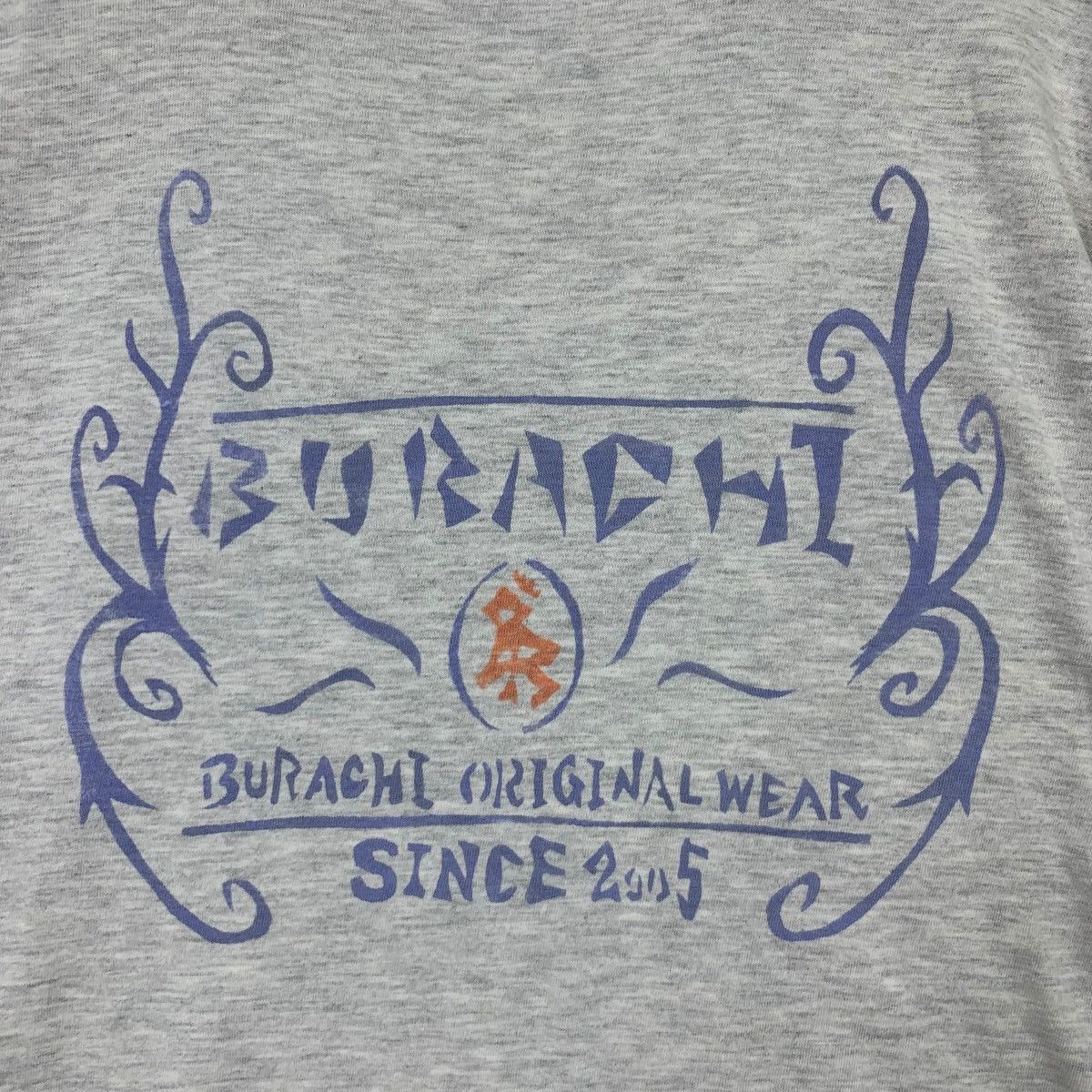Vintage BURACHI CREW JAPAN Original Wear Since 2005 Tee Shirt Size US XL / EU 56 / 4 - 5 Thumbnail