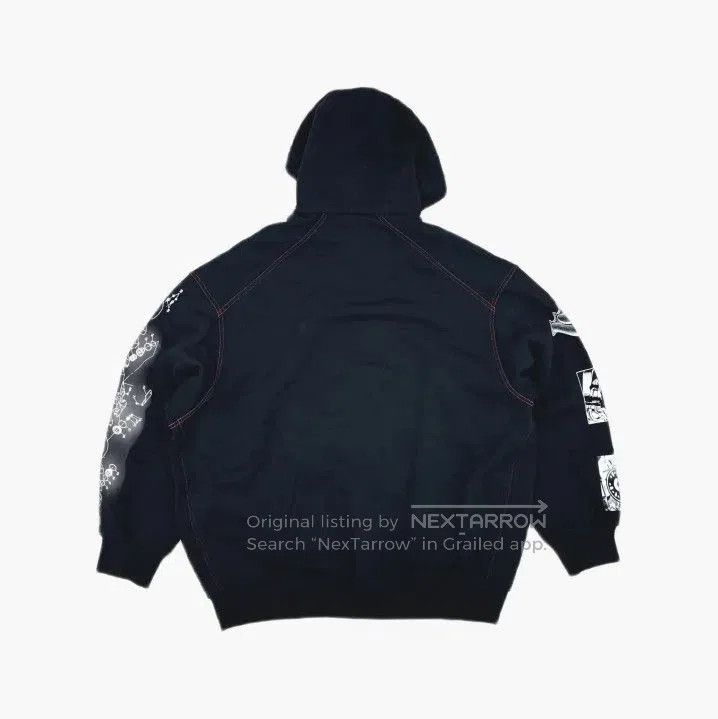 Givenchy Givenchy Logo Tech Print Men's Hooded Sweatshirt. Size US S / EU 44-46 / 1 - 3 Thumbnail