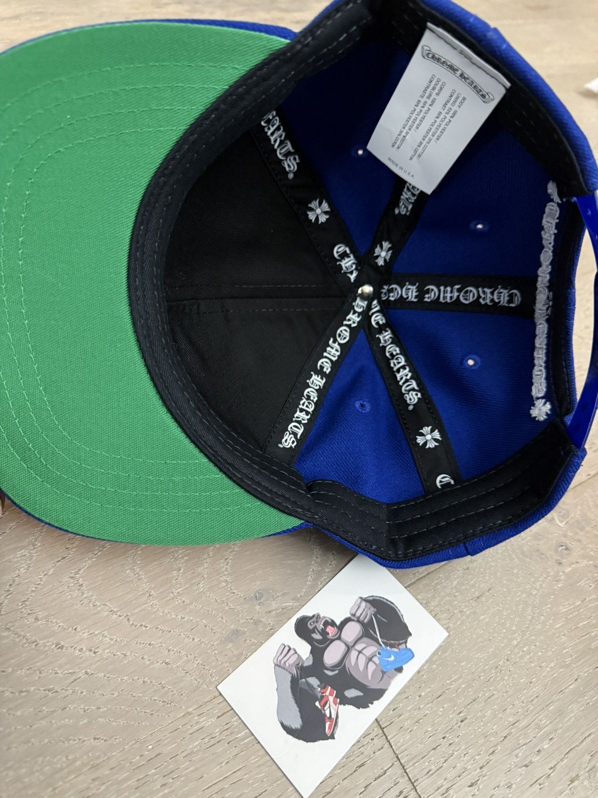 Chrome Hearts Chrome Hearts 6 Panel On Field Baseball Cap Blue White Size ONE SIZE - 5 Thumbnail