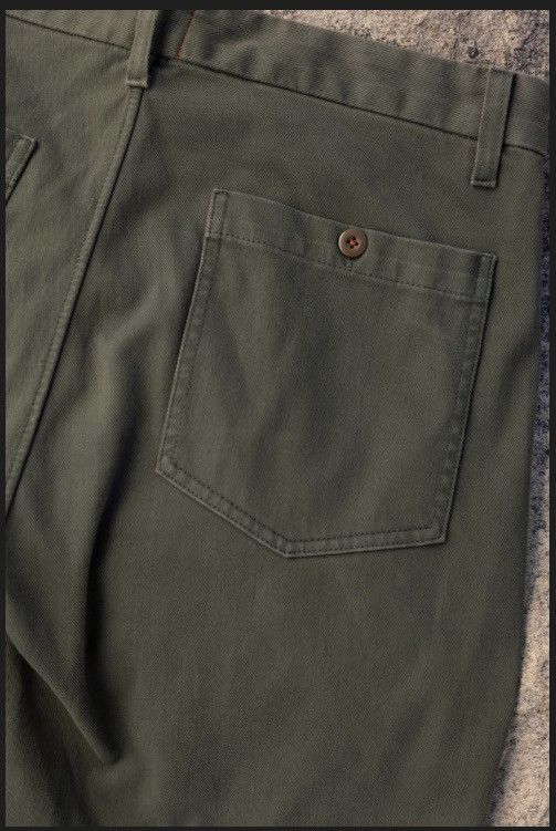 Hiroshi Kato HIROSHI KATO THE SCOUT 8" DENIT® FATIGUE SHORTS MOSS 38 VGC Size US 38 / EU 54 - 12 Thumbnail