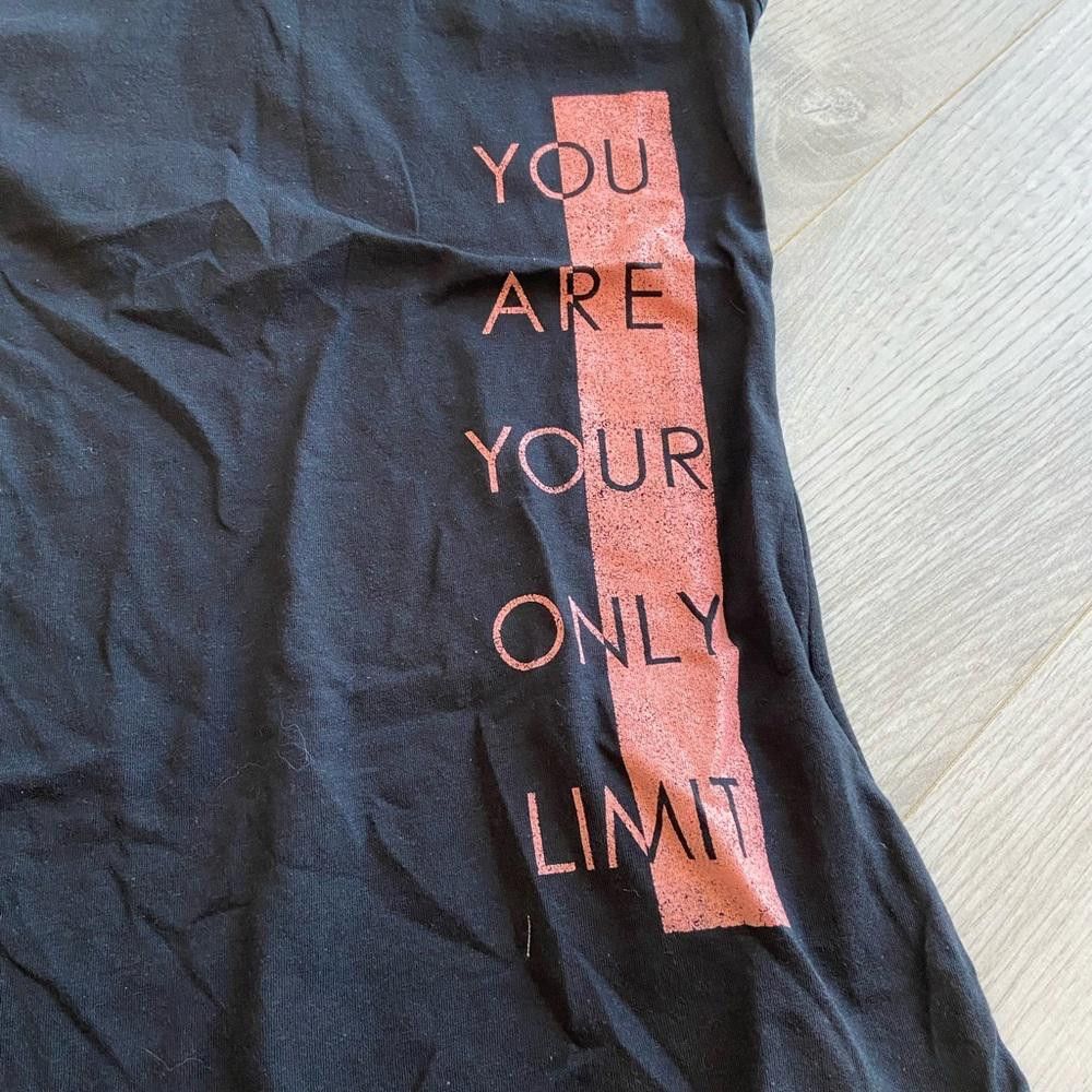 Asics ASICS Women's Black Motivational Tank Top - Your Only Limit Size XS / US 0-2 / IT 36-38 - 3 Thumbnail