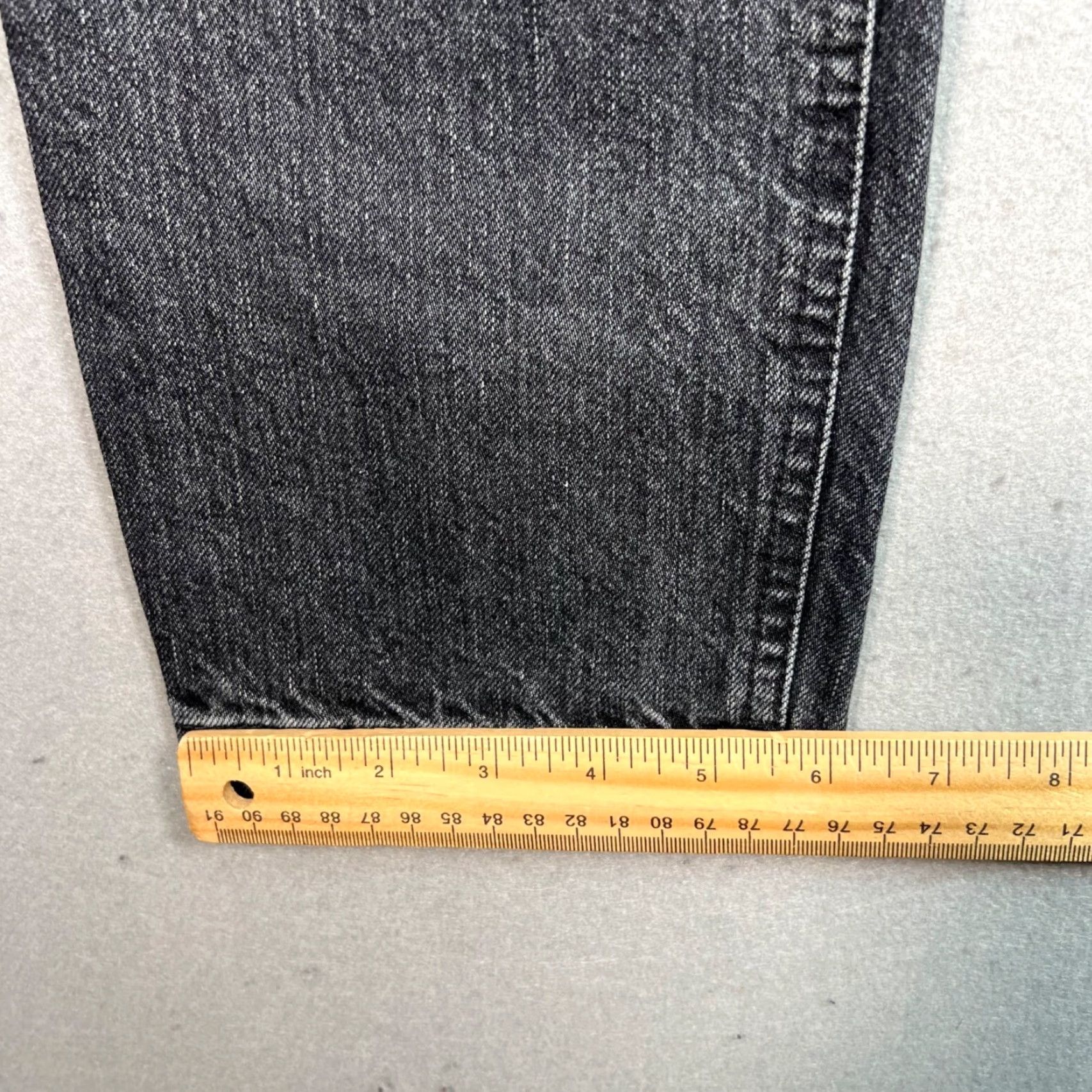Rachel Comey VINTAGE Rachel Comey Jeans Tapered High Waist Black Denim 28 Adult Women 28" Inseam 27" NYC Made in USA Black Womens Jeans Size 28" / US 6 / IT 42 - 7 Thumbnail