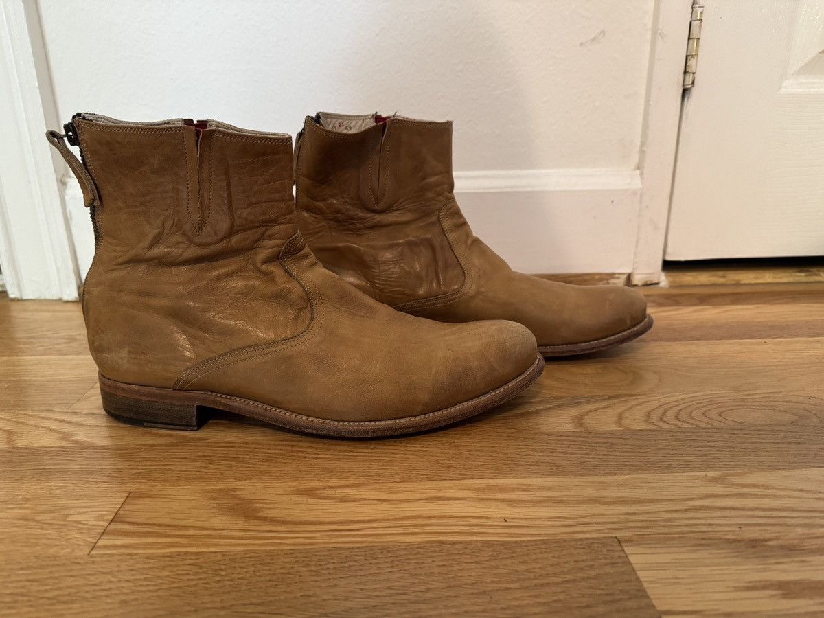 Paul Smith Paul Smith Back Zip Boots UK 9 US 10 ALL Leather Size US 10 / EU 43 - 2 Thumbnail