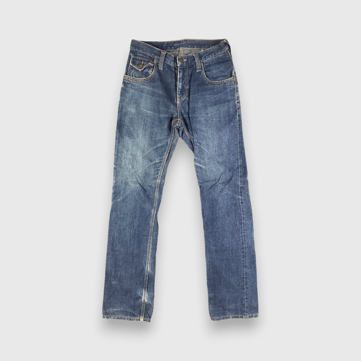 Japanese Brand Japanese Brand Rage Blue Jeans Dark Wash Denim -J2685 Size US 31 - 1 Thumbnail