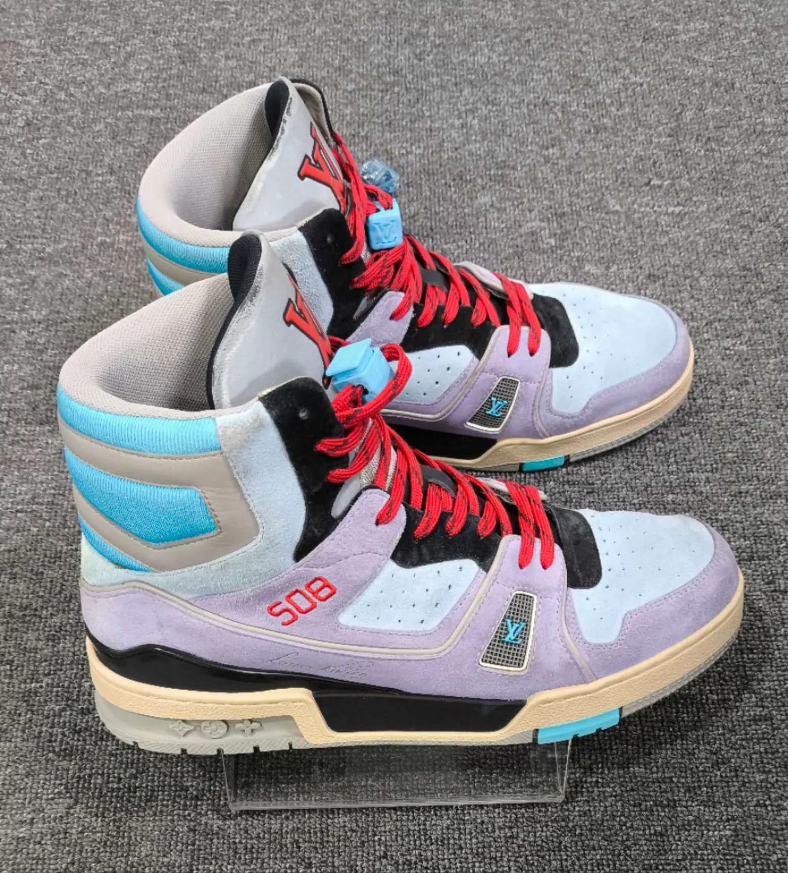 Louis Vuitton Louis Vuitton Hi-Top Trainer 95 New Size 42.5 Size US 9.5 / EU 42-43 - 4 Thumbnail